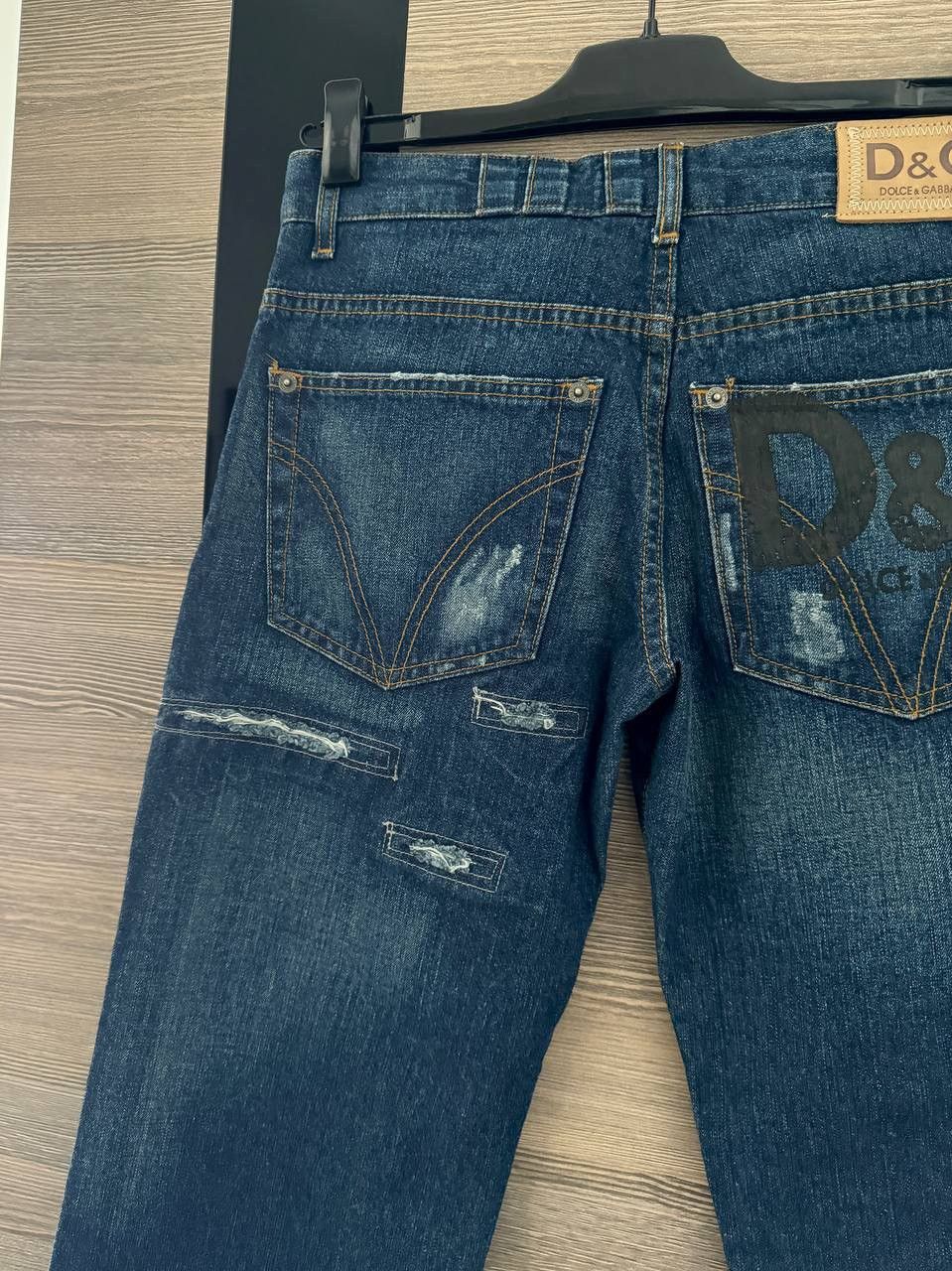 Dolce & Gabbana × If Six Was Nine × Vintage Y2K Dolce&Gabbana Jeans Pants Logo Size 30" / US 8 / IT 44 - 7 Thumbnail