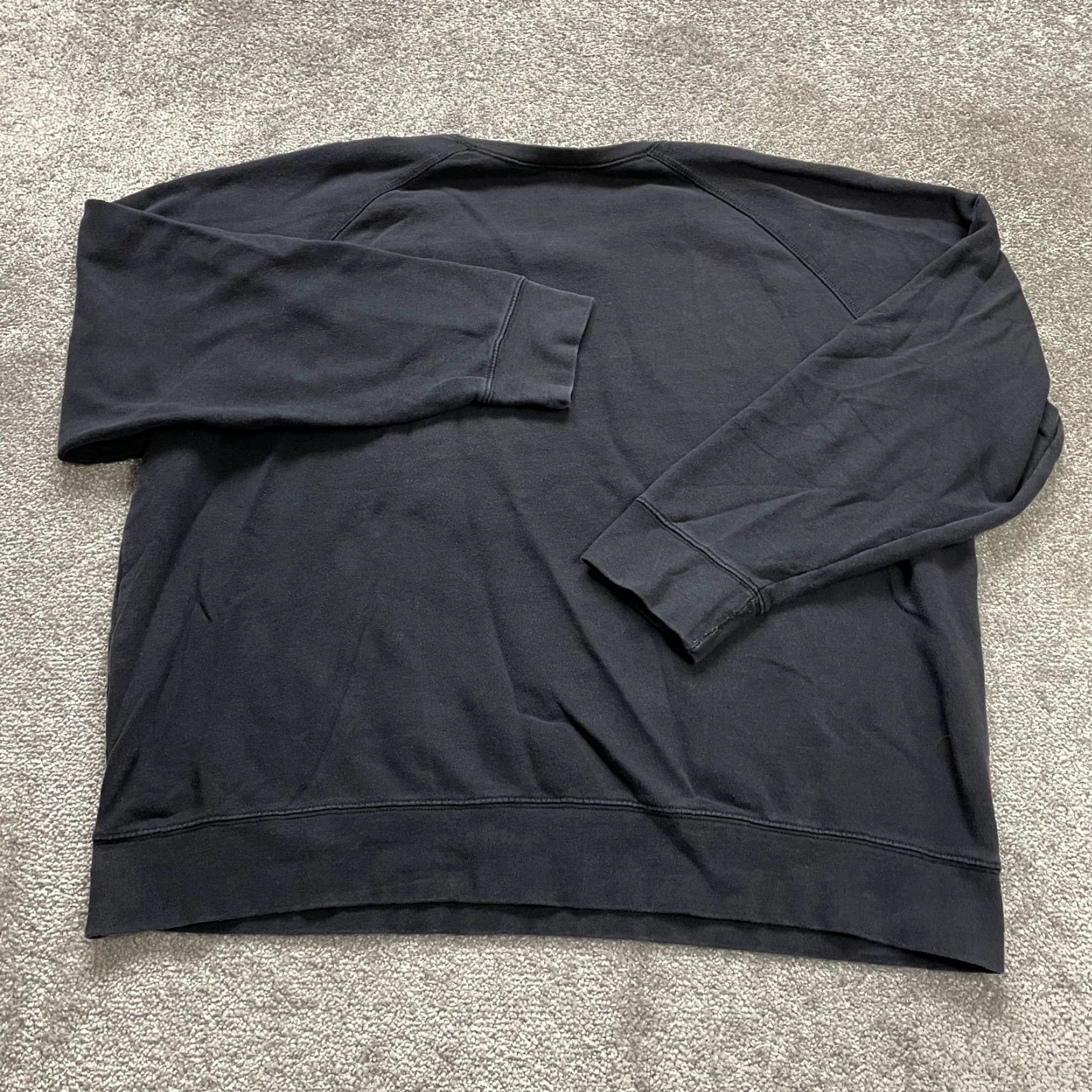Vintage Xersion Sweatshirt Mens XXL Solid Navy Blue Fleece Pullover Round Neck Casual Size US XXL / EU 58 / 5 - 2 Thumbnail