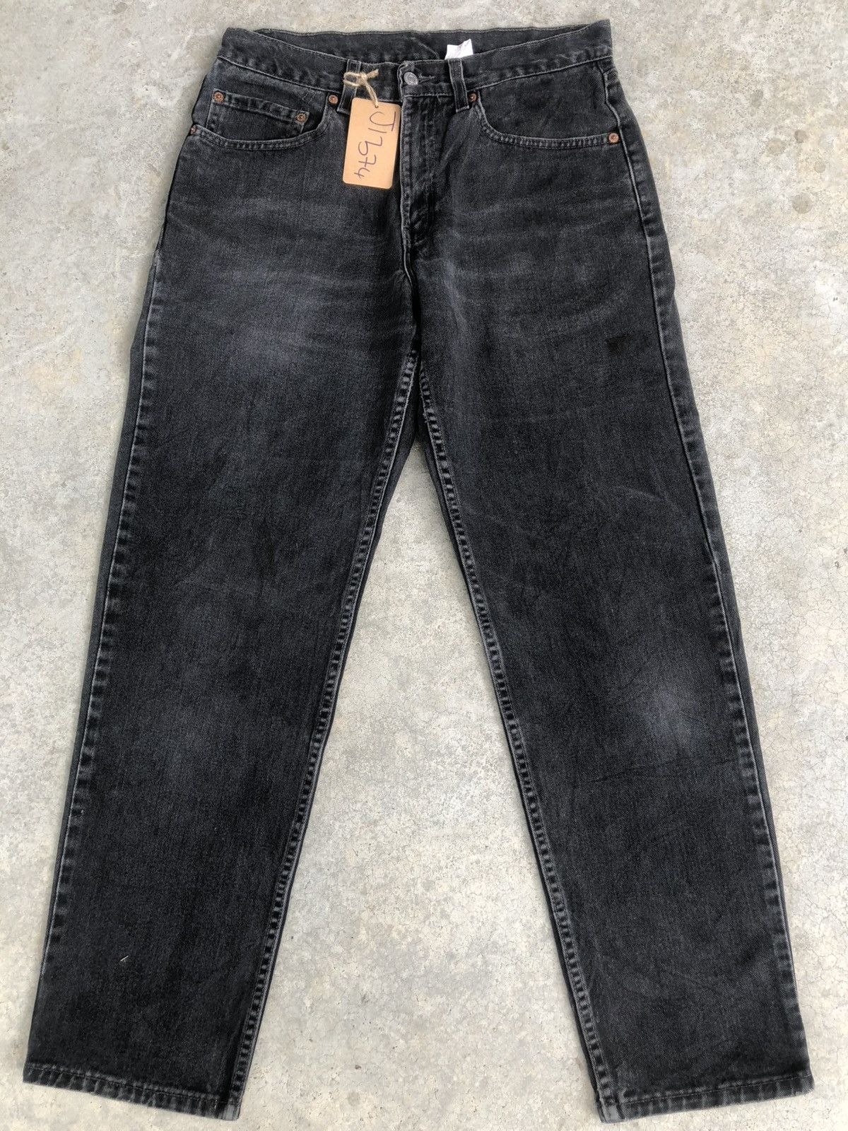 Levi's Y2k Levi’s 550 Distressed Jeans Relaxed Fit Size US 31 - 1 Thumbnail