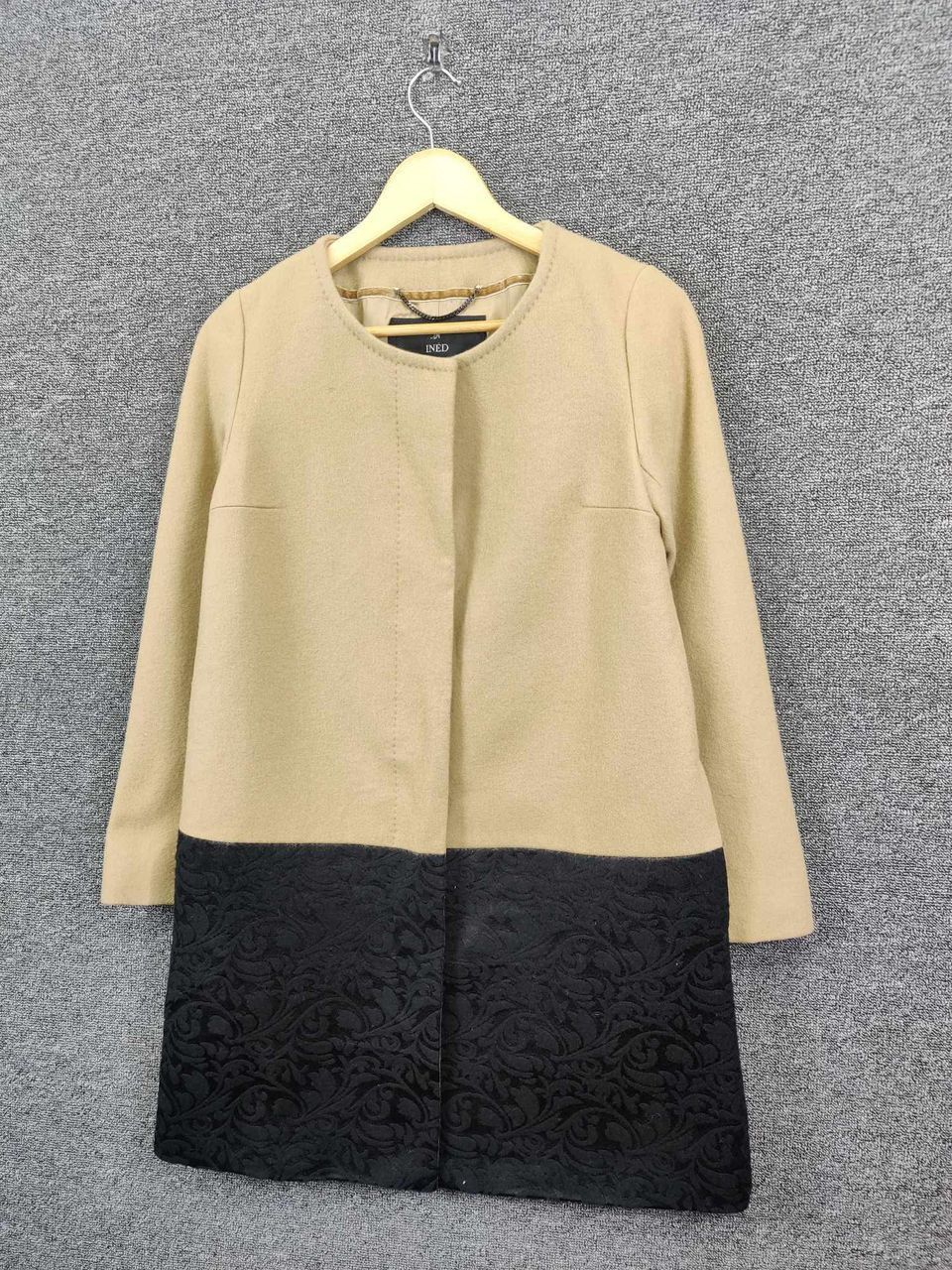 Yohji Yamamoto Vintage Ined Homme Yohji Yamamoto Soft Wool Coat Jacket Size M / US 6-8 / IT 42-44 - 2 Thumbnail