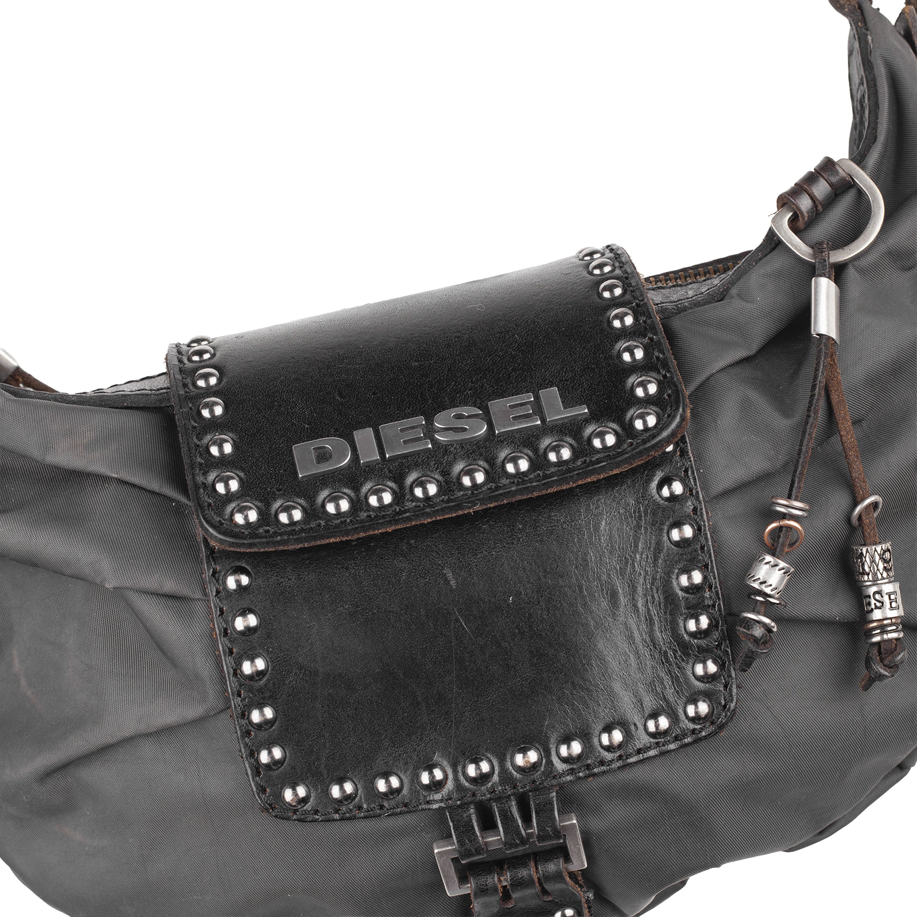 Diesel RARE Diesel Medieval Crossbody Black Bag Size ONE SIZE - 7 Thumbnail