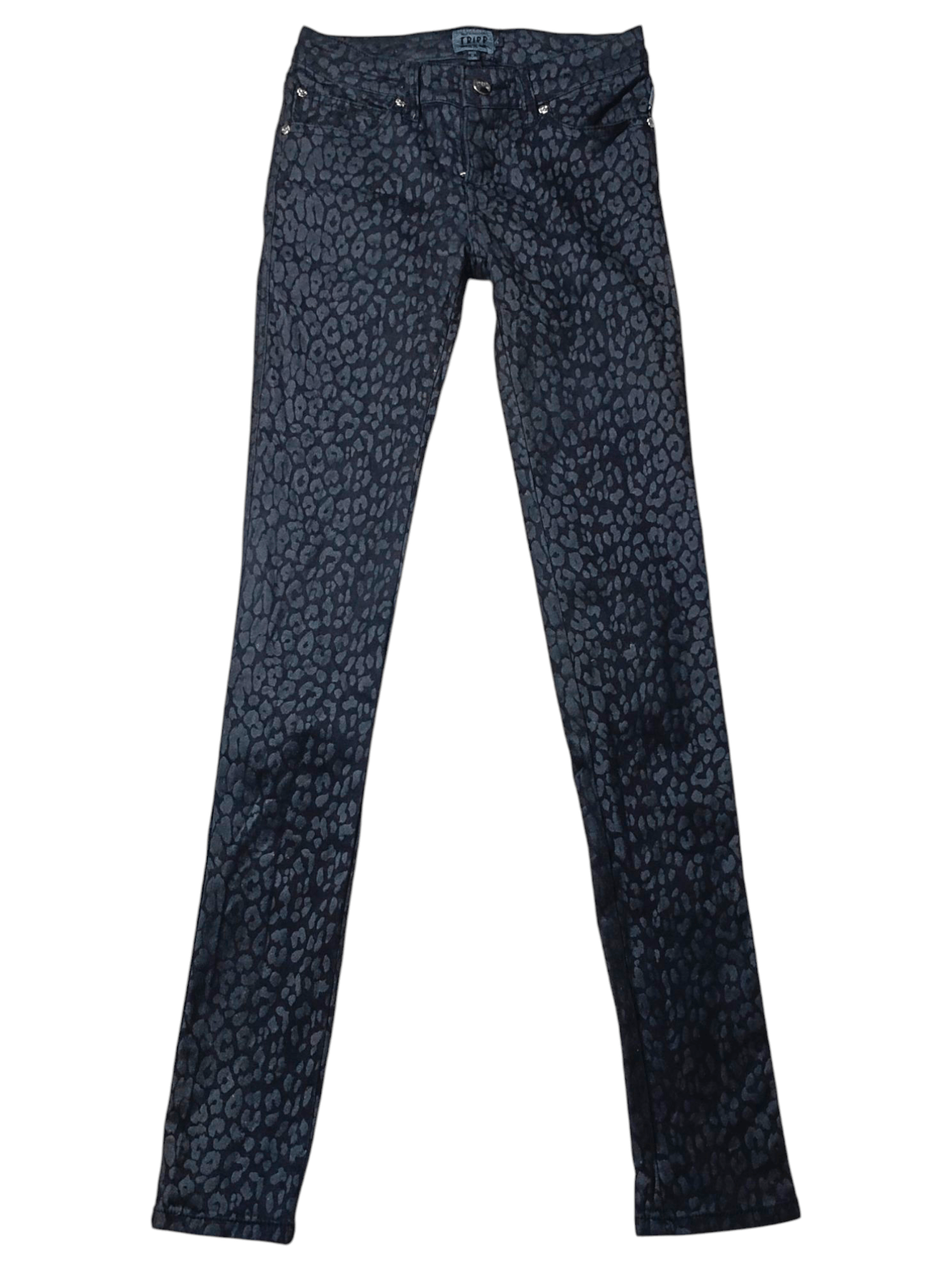 Le Grande Bleu (L.G.B.) × Tripp NYC Vintage Tripp NYC Leopard Skinny Pants Size US 26 / EU 42 - 2 Thumbnail