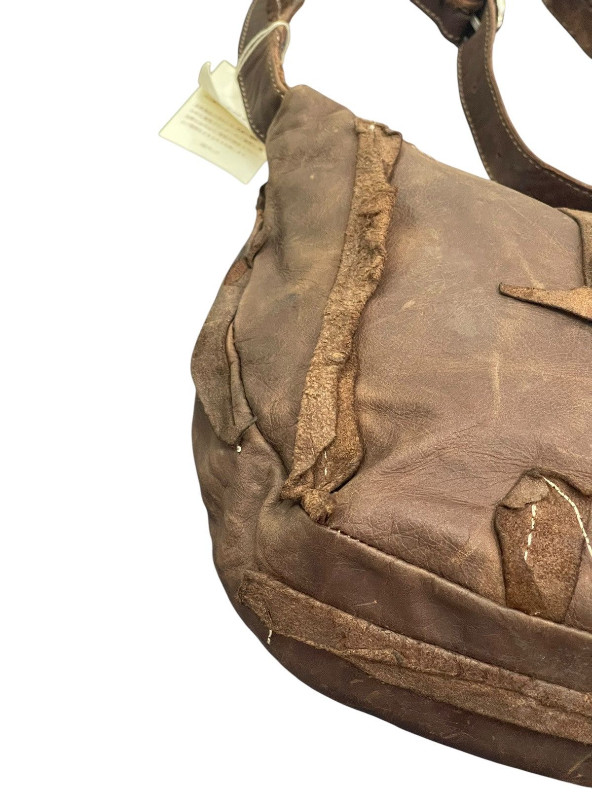 Genuine Leather New Full Leather Patchwork Sac.co Japan Cross Body Bag 1🟩3 Size ONE SIZE - 13 Thumbnail