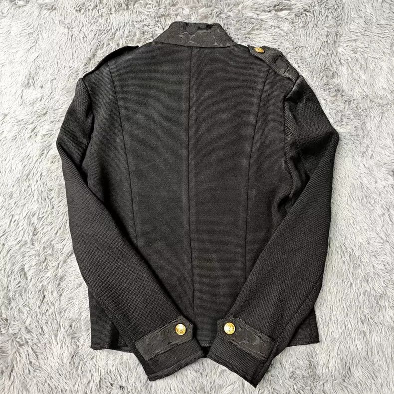 Dolce & Gabbana Dolce Gabbana black embroidered gold buckle jacket Size US S / EU 44-46 / 1 - 5 Thumbnail
