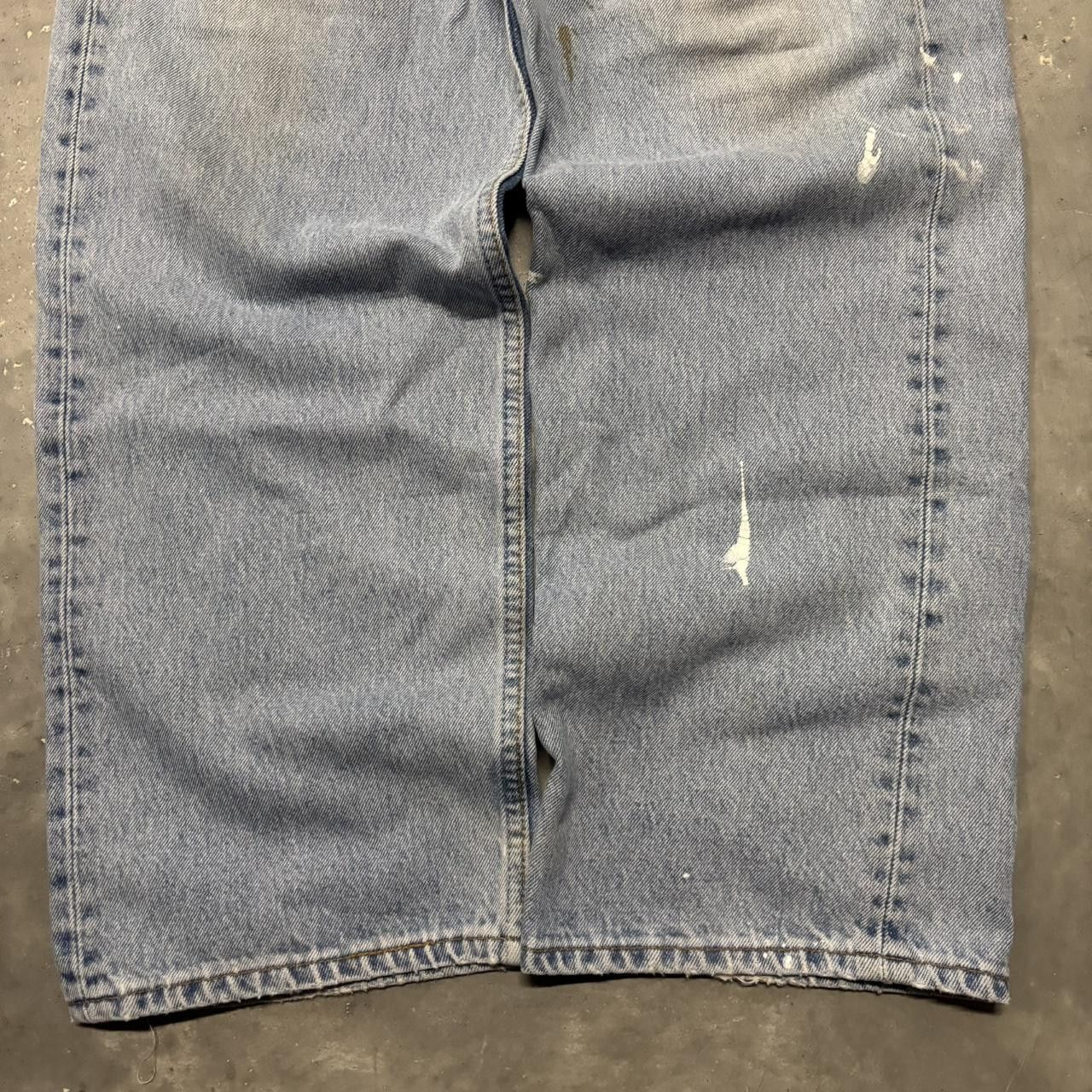 Levi's × Vintage Crazy Vintage 90s Faded Light Wash Levi’s 501 Denim Jeans! Size US 36 / EU 52 - 6 Thumbnail