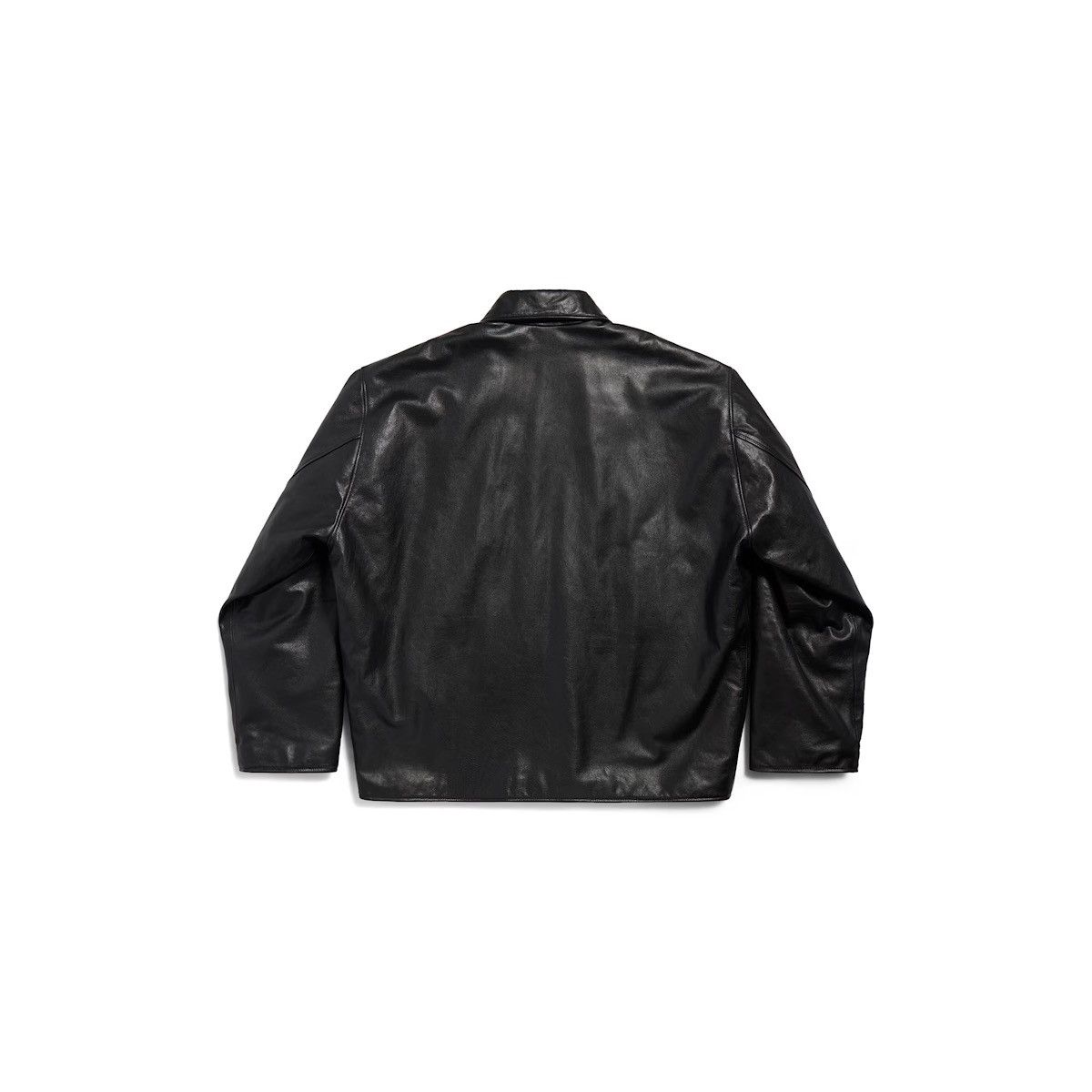 Balenciaga 🔥$8.3K VALUE🔥Leather Taxi bomber jacket Size US L / EU 52-54 / 3 - 2 Thumbnail