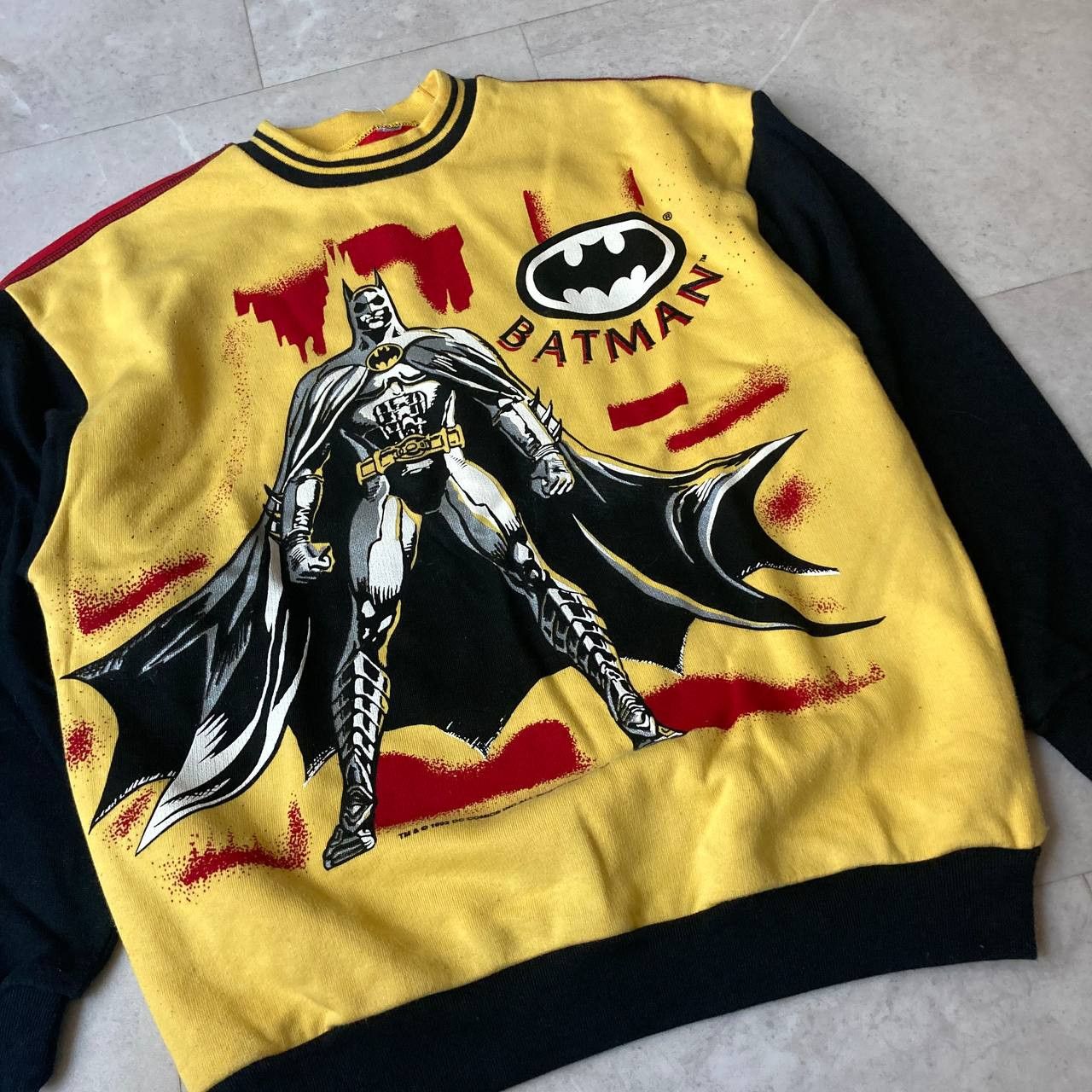 DC Comics Vintage 90s Batman Dark Knight DC Comics Sweatshirt Size US S / EU 44-46 / 1 - 2 Thumbnail