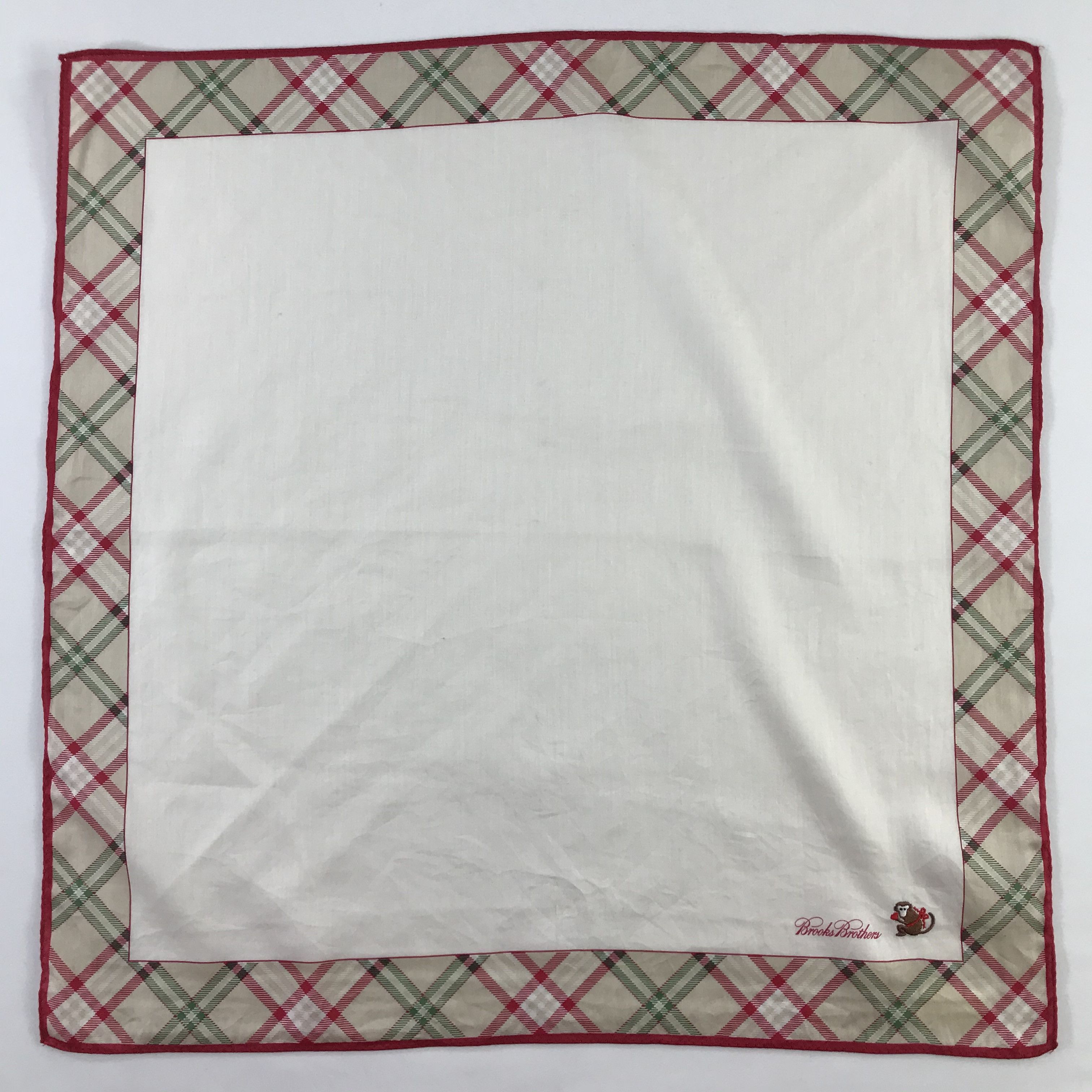 Brooks Brothers × Vintage Brooks Brothers Bandana / Handkerchief / Neckerchief - S834 Size ONE SIZE - 1 Thumbnail