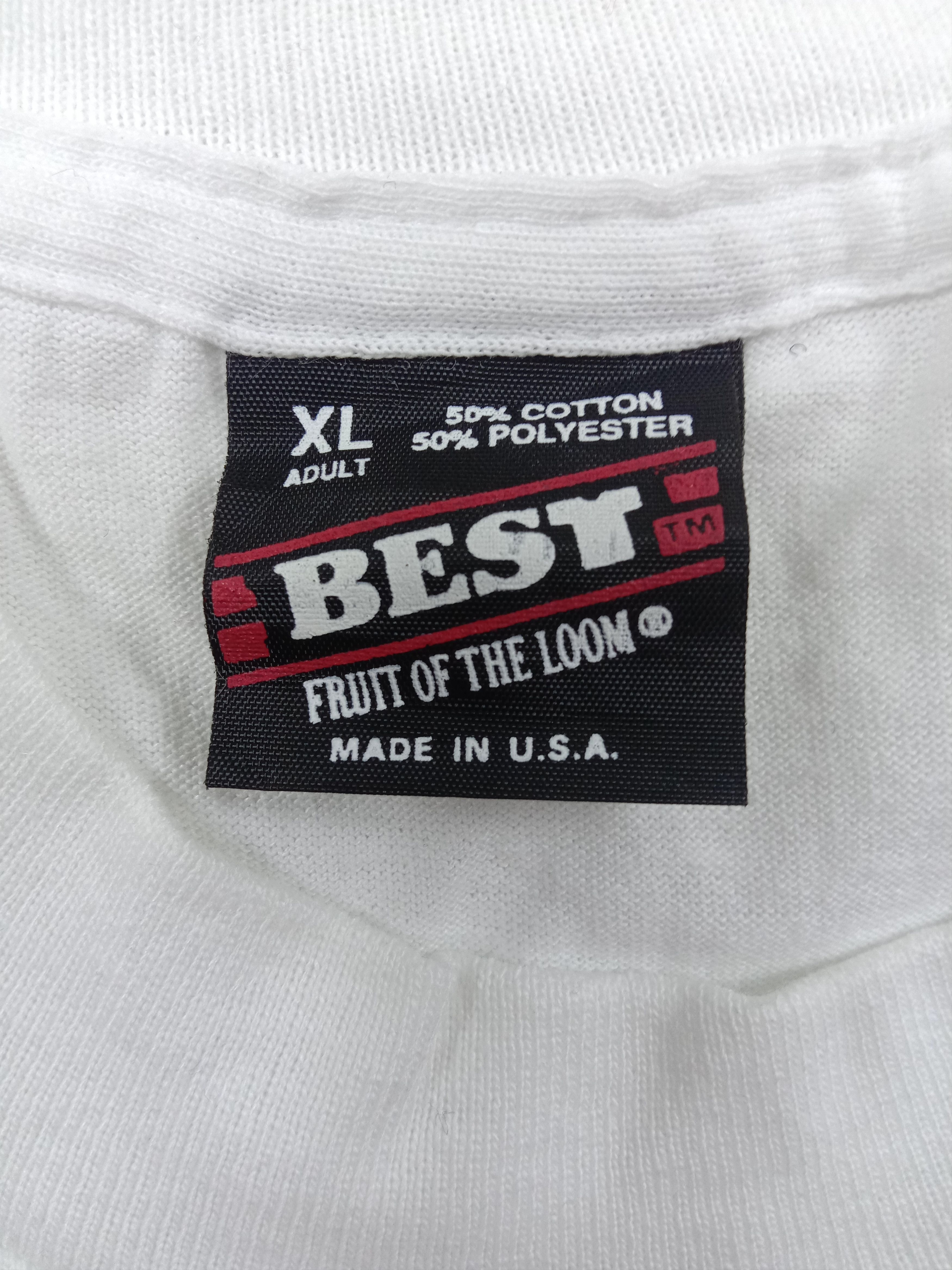 Fruit Of The Loom Vintage 90s Fruit Of The Loom "I'm 100% Avon" T shirt Size US XL / EU 56 / 4 - 6 Thumbnail