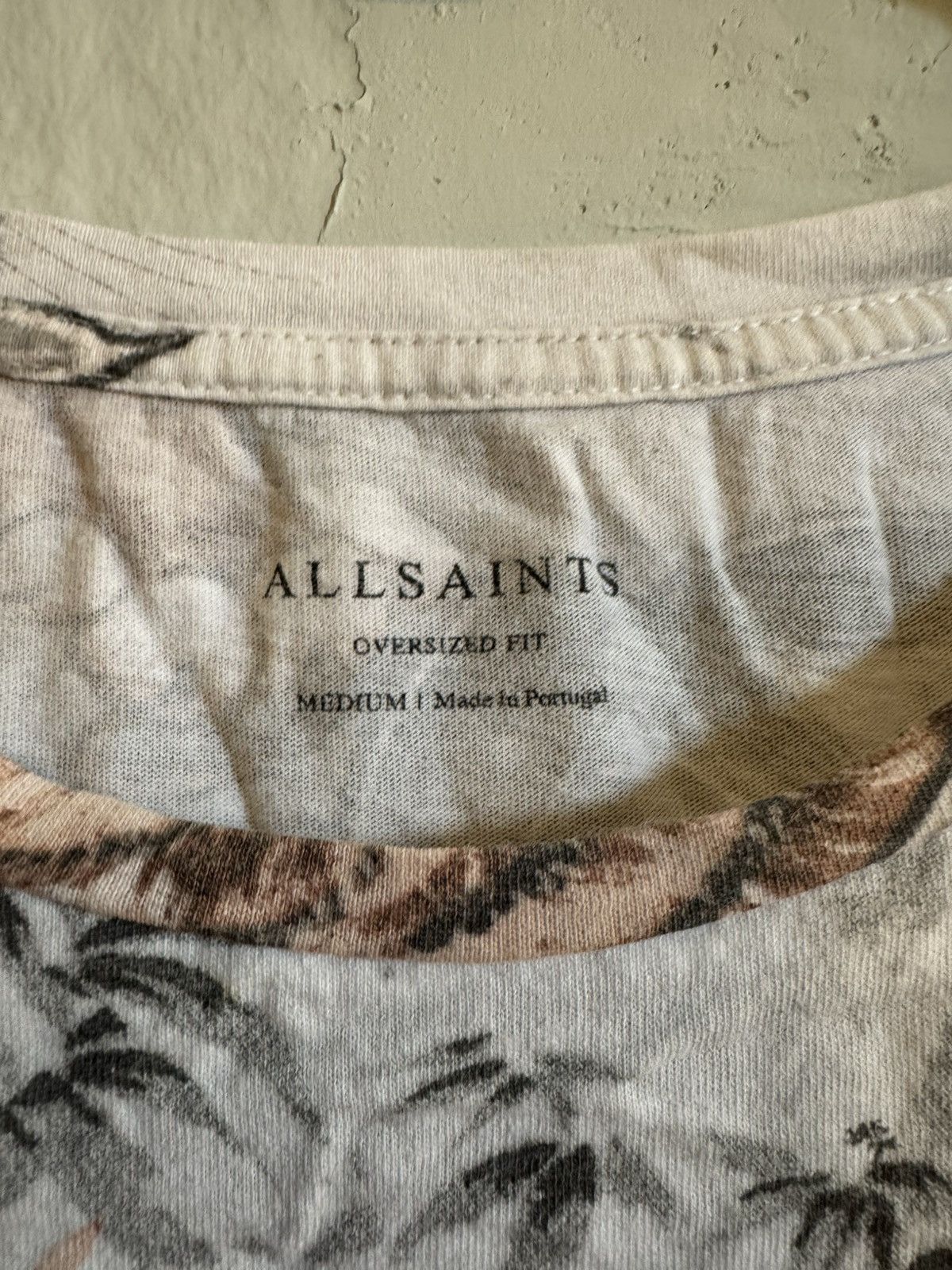 Allsaints ALLSAINTS Tiger Tee Men’s M Size US M / EU 48-50 / 2 - 3 Thumbnail