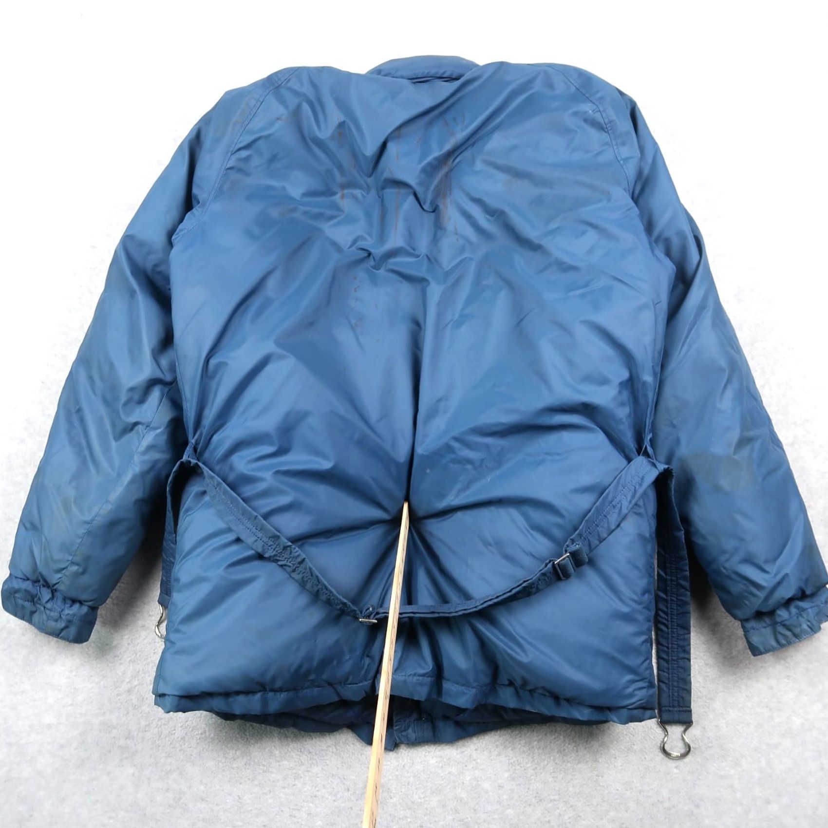 CO VINTAGE Gerry Ski Jacket Down Parka Blue L Mens Parka Ski Jacket 60s 1960s Down Puffer Size US L / EU 52-54 / 3 - 2 Thumbnail