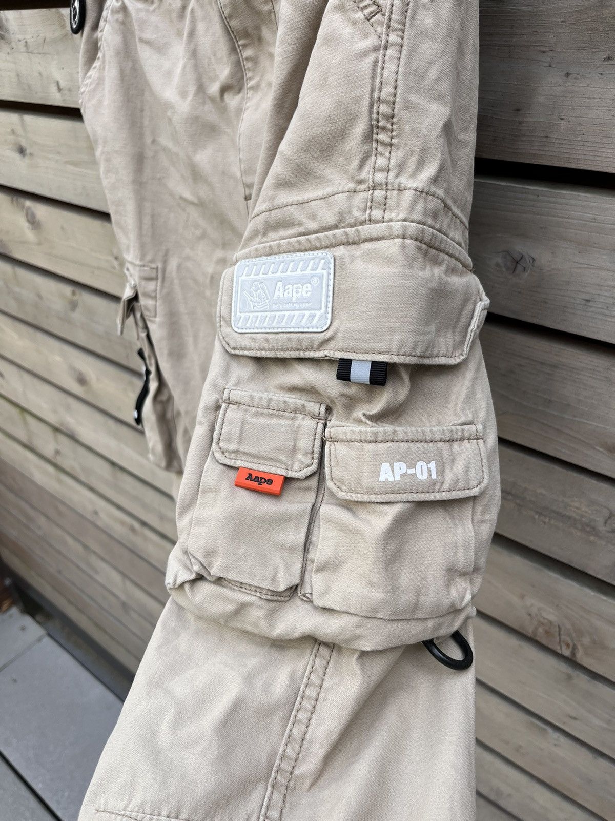 Aape Aape by A Bathing Ape Cargo Pants Size US 30 / EU 46 - 6 Thumbnail