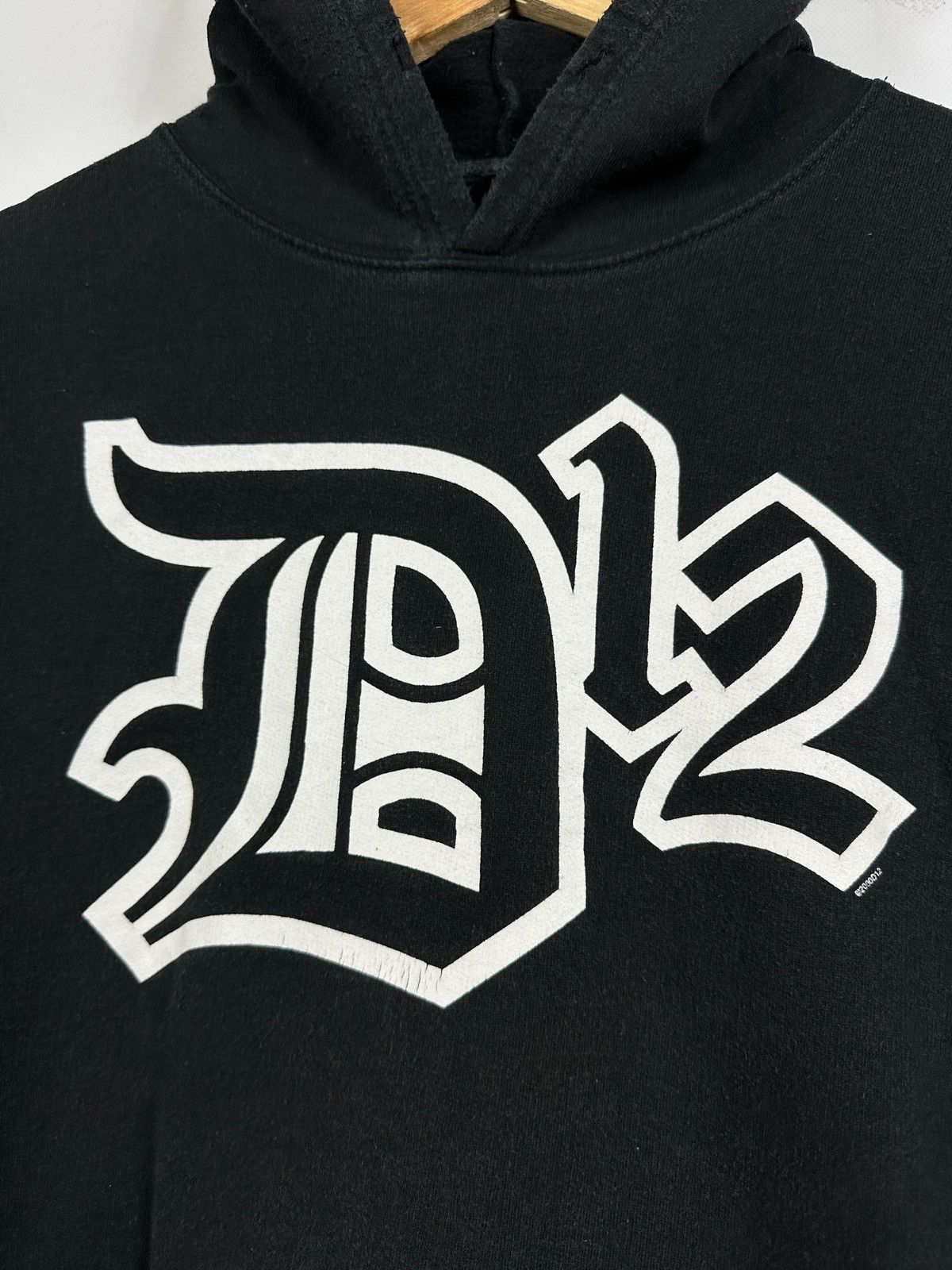 Eminem Vintage D12 Detroit What? Eminem Hoodie Size US XL / EU 56 / 4 - 9 Thumbnail