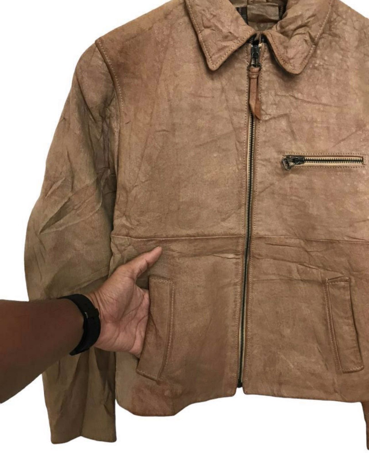 Dolce & Gabbana Vintage Dolce & Gabbana Leather Jacket Size US XXS / EU 40 - 3 Thumbnail