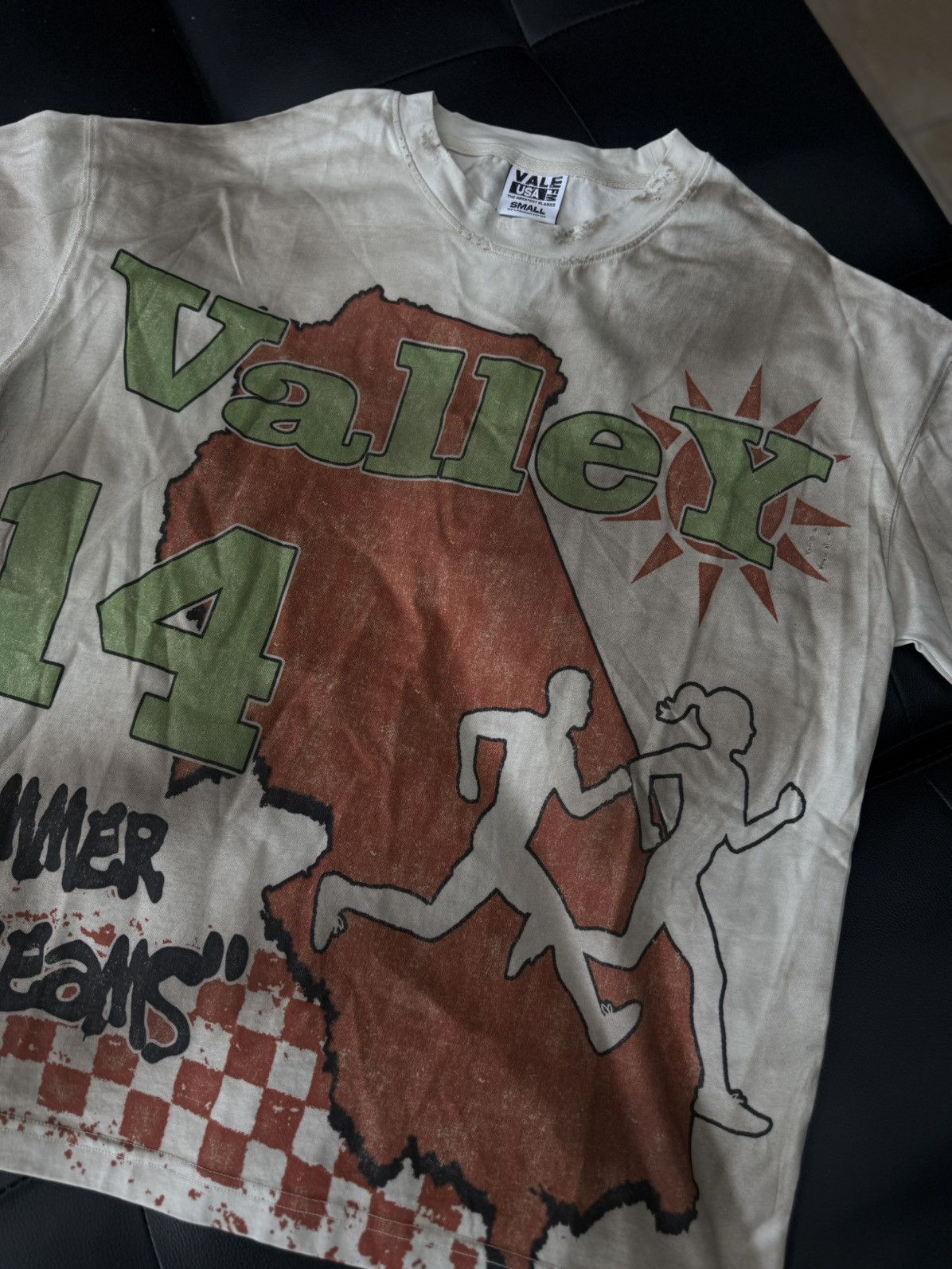 Vale Valley White “Summer Dreams” Tee Size S (NEW) Size US S / EU 44-46 / 1 - 5 Thumbnail