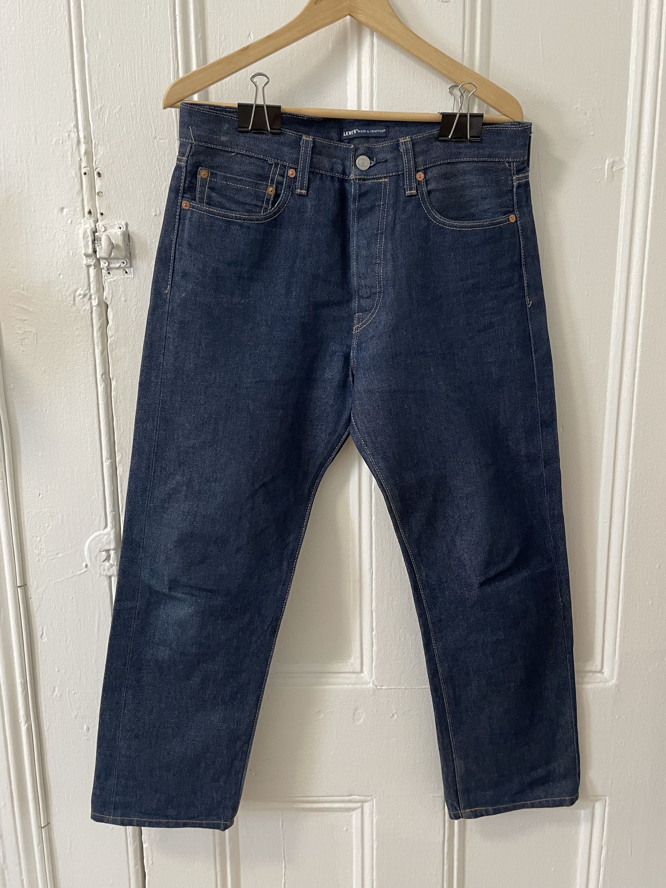 Levi's Made Crafted 501 raw denim