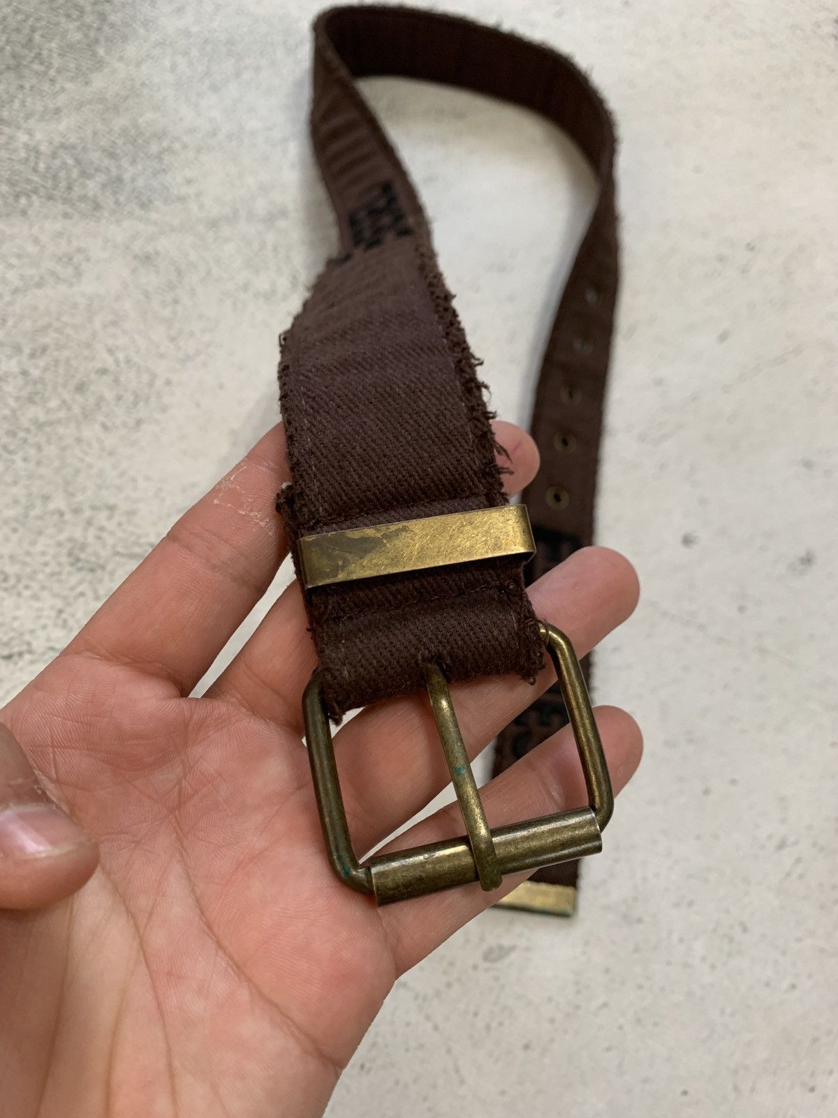 Diesel × Japanese Brand × Vintage Vintage diesel brown belt Size ONE SIZE - 5 Thumbnail