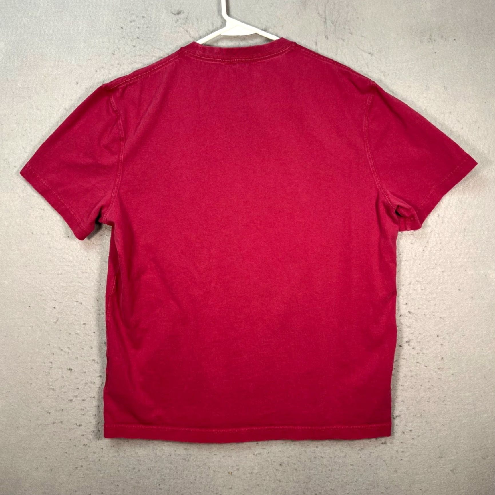 J.Crew J.CREW Mens Large Dark Pink Relaxed Fit T-Shirt 100% Cotton Shirt Adult Mens Short Sleeve Crew Neck Pink 2020s Mens Size US L / EU 52-54 / 3 - 2 Thumbnail