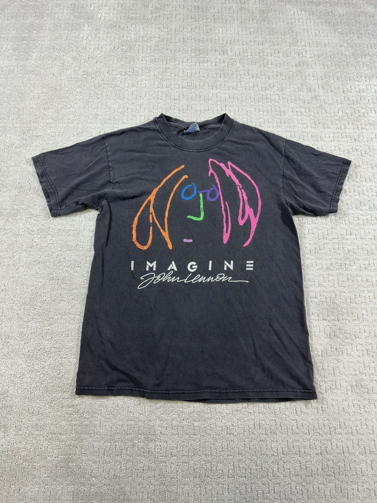 Band Tees Vintage John Lennon imagine T-shirt Size US M / EU 48-50 / 2 - 2 Thumbnail
