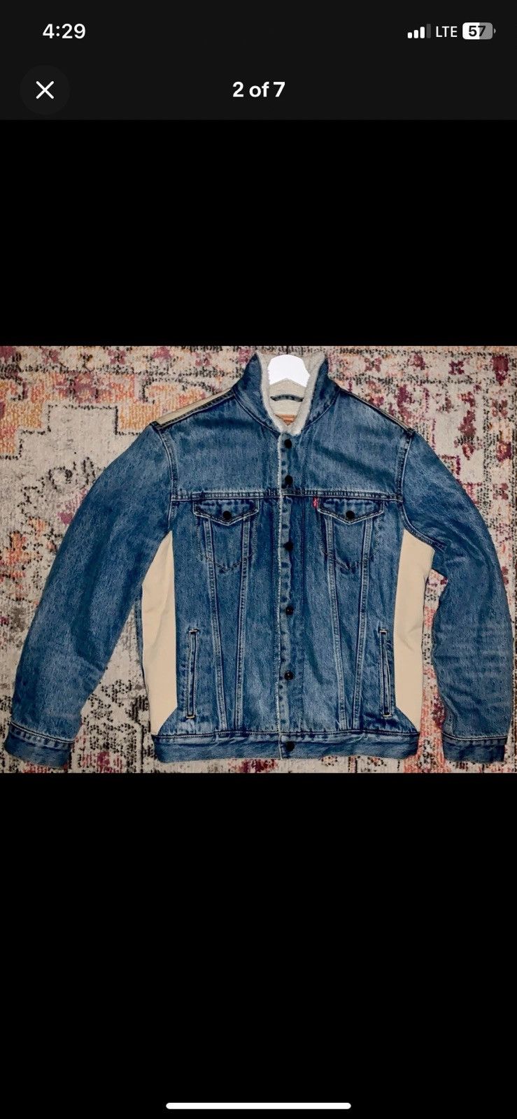 Other Custom Levi/A.P.C Denim Jacket Size US L / EU 52-54 / 3 - 2 Thumbnail