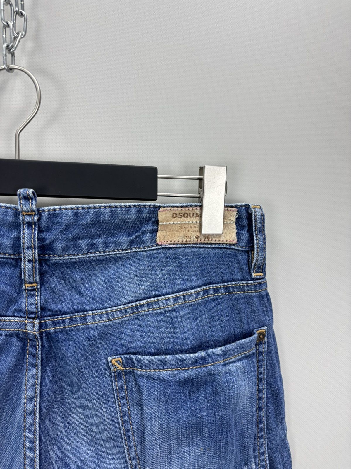 Dsquared2 Mens jeans Dsquared2 Size 48 Color Blue Size US 32 / EU 48 - 6 Thumbnail