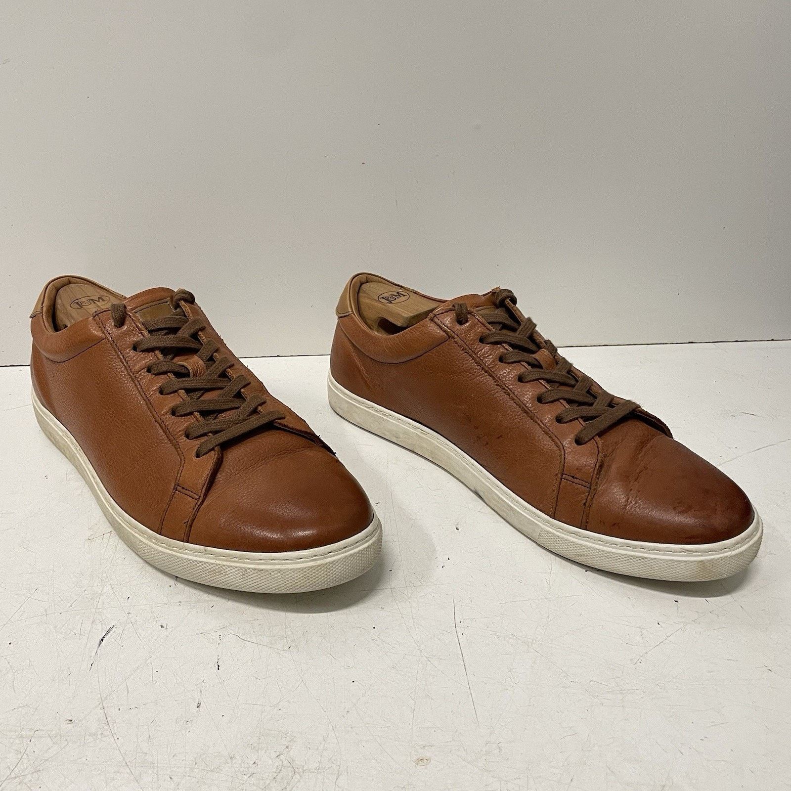 Allen Edmonds Allen Edmonds Courtside Sneakers Men’s Sz 10.5 Brown Leather Size US 10.5 / EU 43-44 - 4 Thumbnail