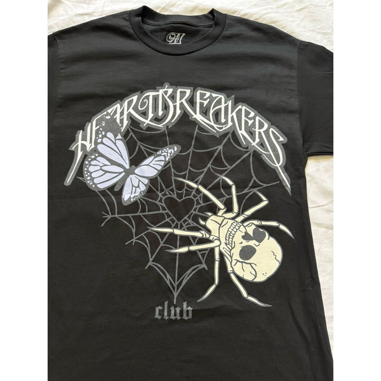 Other Brand New Heartbreakers Club Web Spider Skull Butterfly Tee Size US M / EU 48-50 / 2 - 2 Thumbnail