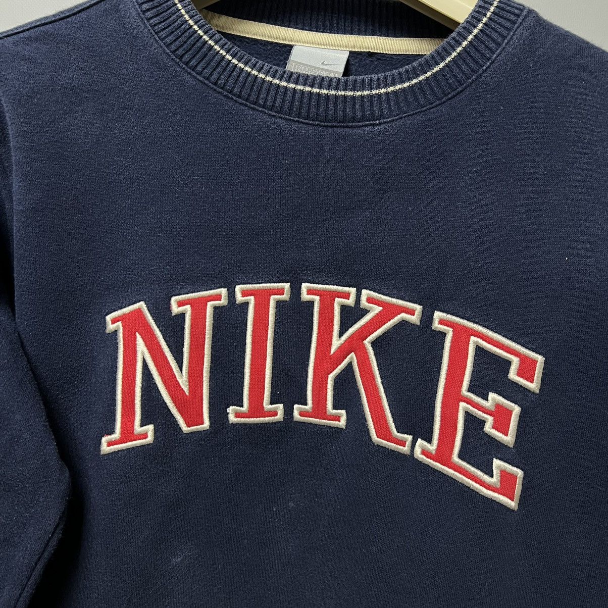 Nike × Vintage Vintage Nike sweatshirt big logo y2k Size US S / EU 44-46 / 1 - 10 Thumbnail