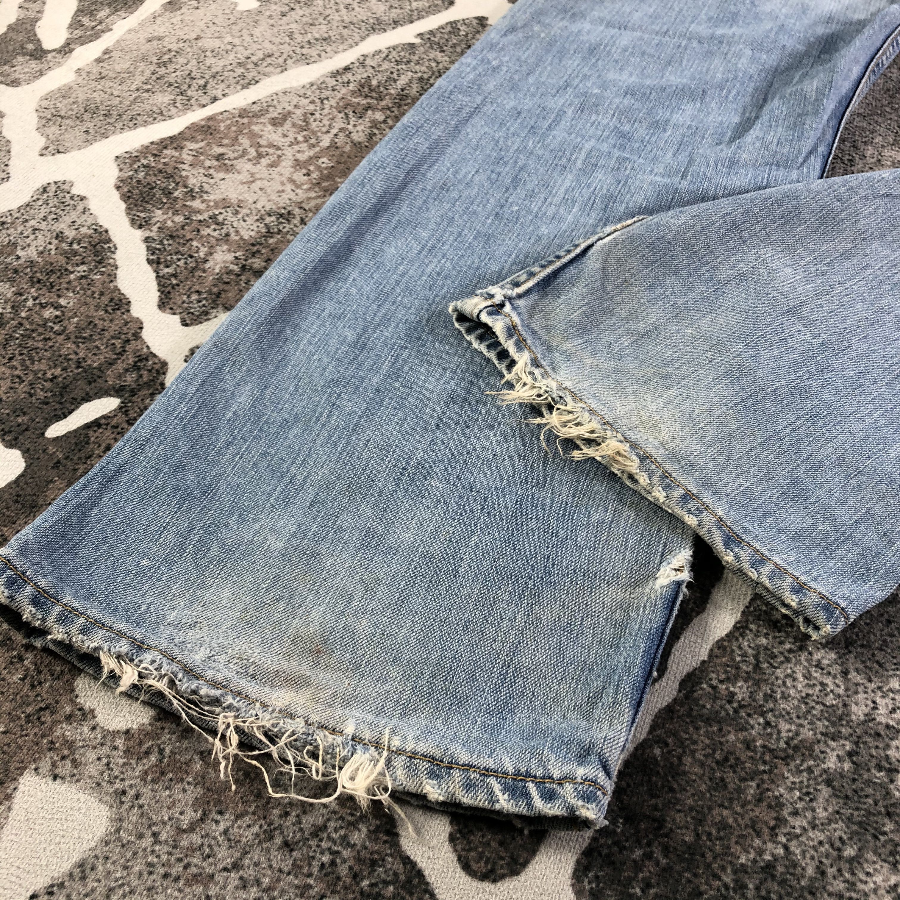 Levi's Vintage Levis 501 Jeans Medium Wash Denim KJ2137 Size US 32 / EU 48 - 6 Thumbnail