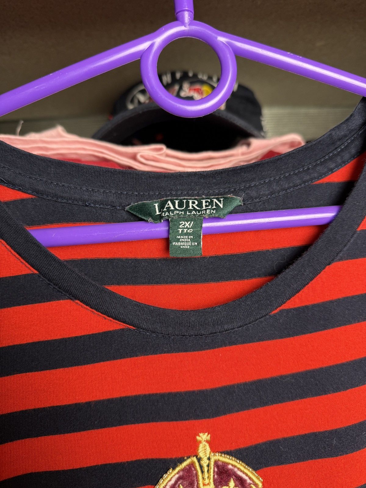 Polo Ralph Lauren × Vintage Vintage Polo T-Shirt Polo Ralph Lauren Established Big Pony Size XXL / US 16-18 / IT 52-54 - 4 Thumbnail