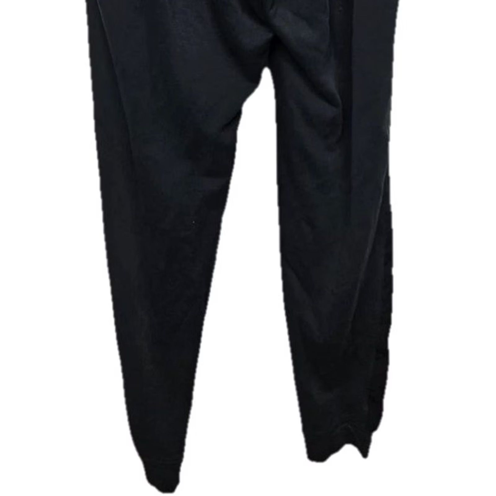 Under Armour Under Armour Men’s Large Black Jogger Sweatpants Logo Athletic Tapered Fleece Cotton Blend Pockets Drawstring Gym & Training Mens Size US 33 - 6 Thumbnail