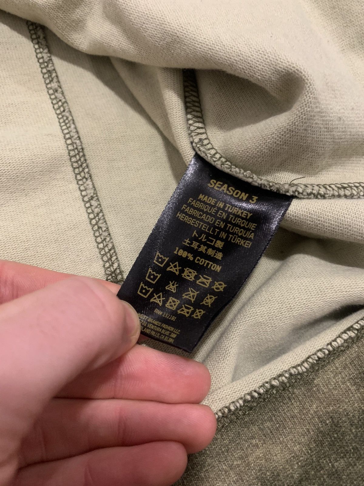 Kanye West × Yeezy Yeezy Season 3 Camo Pocket Longsleeve Sweatshirt Size US M / EU 48-50 / 2 - 6 Thumbnail
