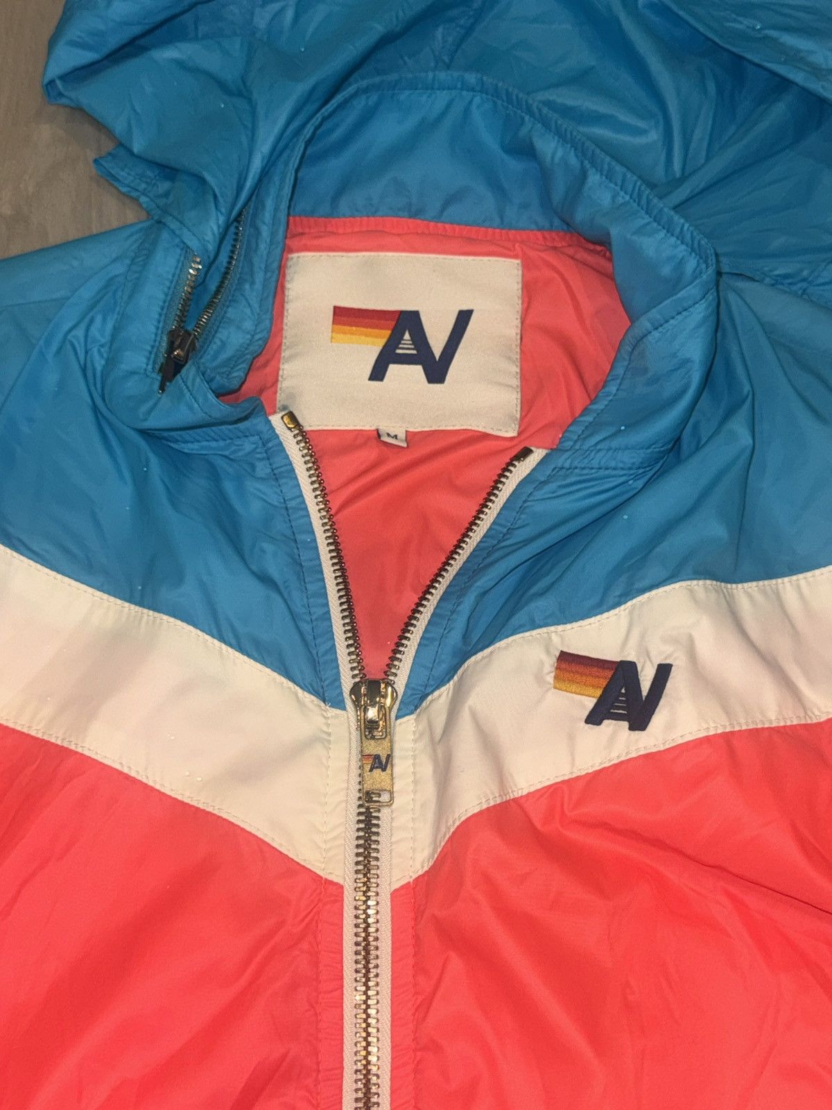 Aviator Nation Aviator Nation Daybreak Windbreaker Neon Colorblock Medium Size M / US 6-8 / IT 42-44 - 4 Thumbnail