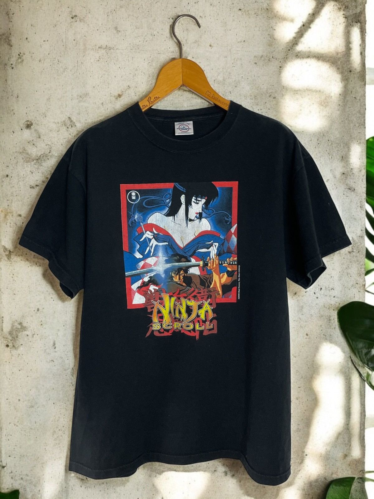 Vintage Ninja Scroll vintage anime t-shirt 2000 manga movie tee Size US L / EU 52-54 / 3 - 1 Thumbnail