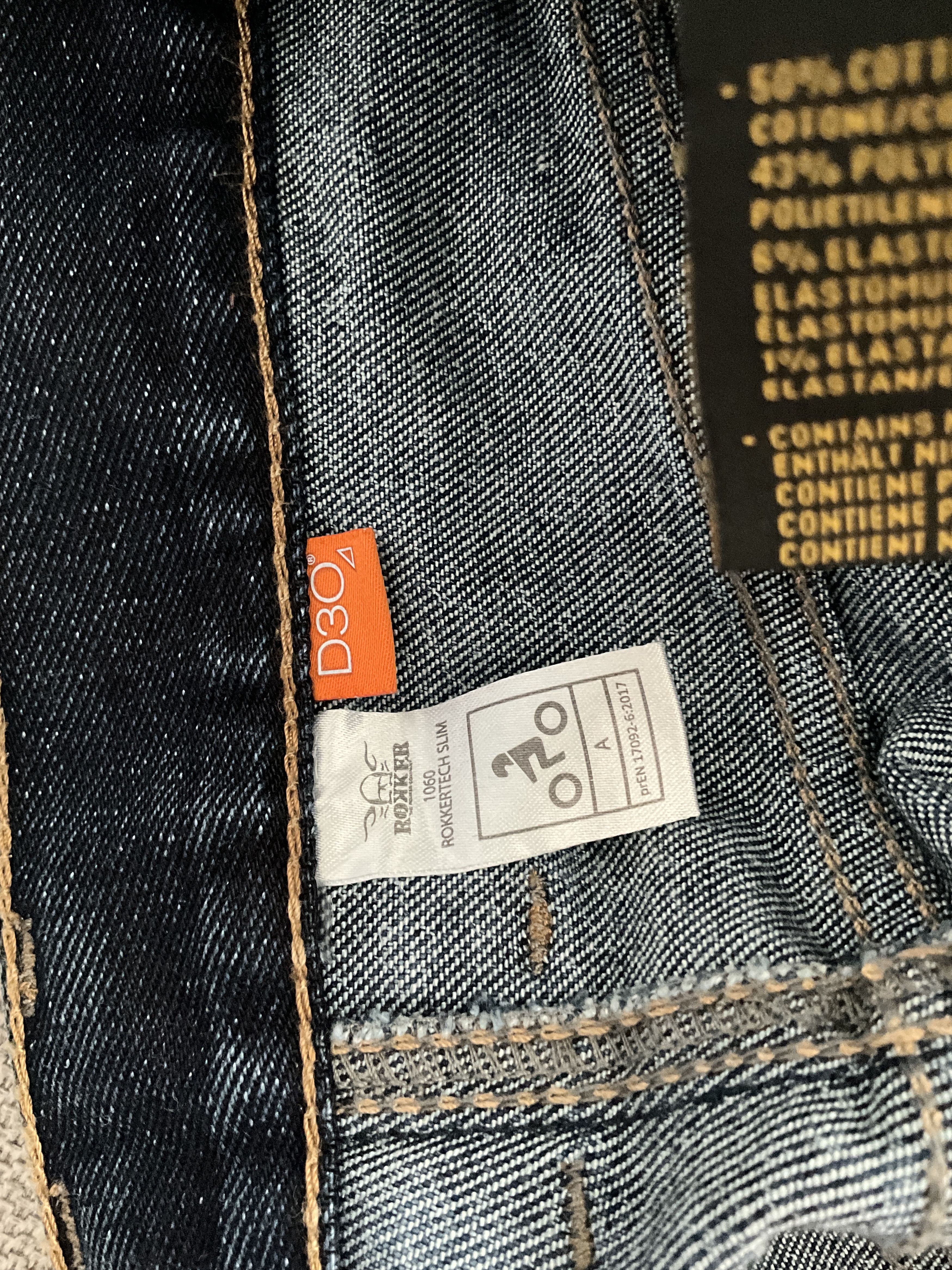 THE ROKKER COMPANY Motorcycle Riding Jeans Size US 30 / EU 46 - 4 Thumbnail