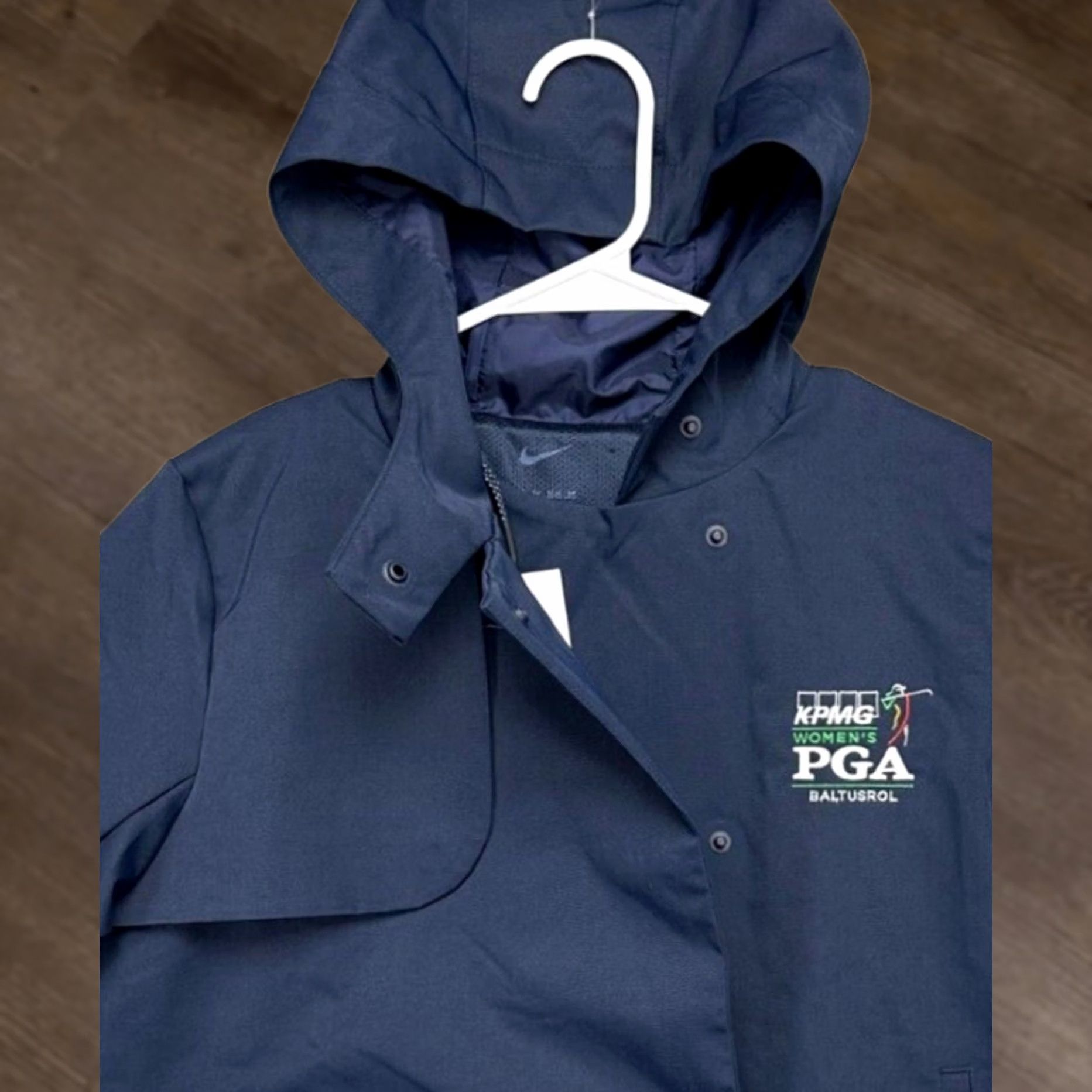 Nike Nike Repel Jacket Womens XS Blue PGA Baltusrol Snap Hoodie Waterproof Ladies NEW Size XS / US 0-2 / IT 36-38 - 1 Thumbnail
