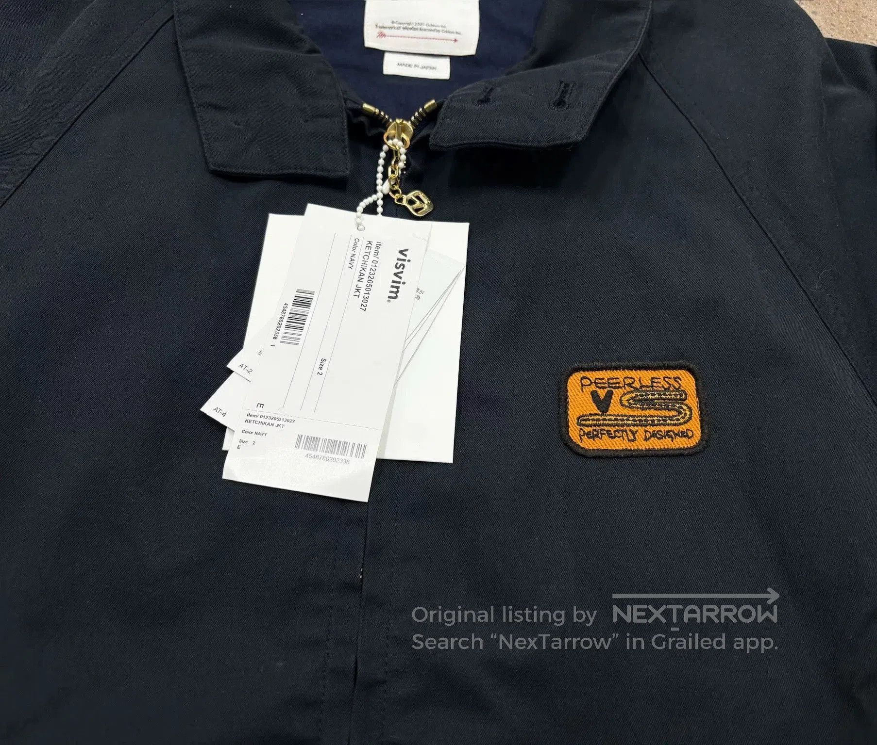 Visvim visvim ketchikan jacket in navy color. Size US M / EU 48-50 / 2 - 2 Thumbnail