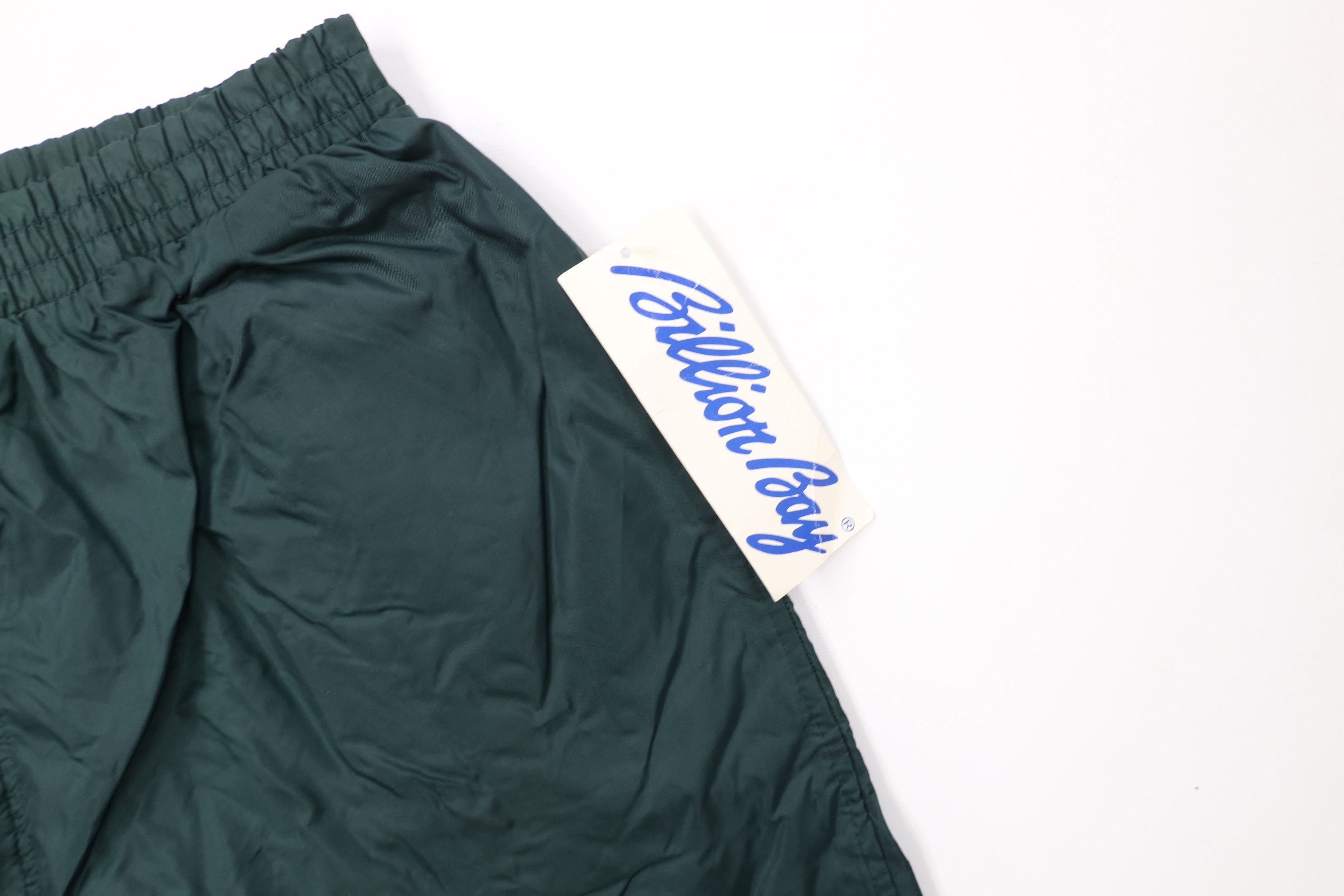 Vintage Deadstock Vintage 90s Streetwear Windbreaker Shorts Green Size US 36 / EU 52 - 5 Thumbnail