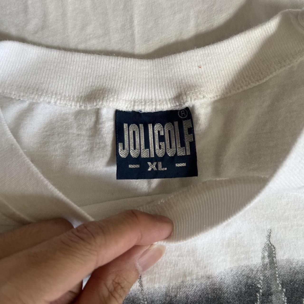 Vintage Vintage Joligolf Thailand 2000s Graphics White Tee Shirt Size US XL / EU 56 / 4 - 7 Thumbnail