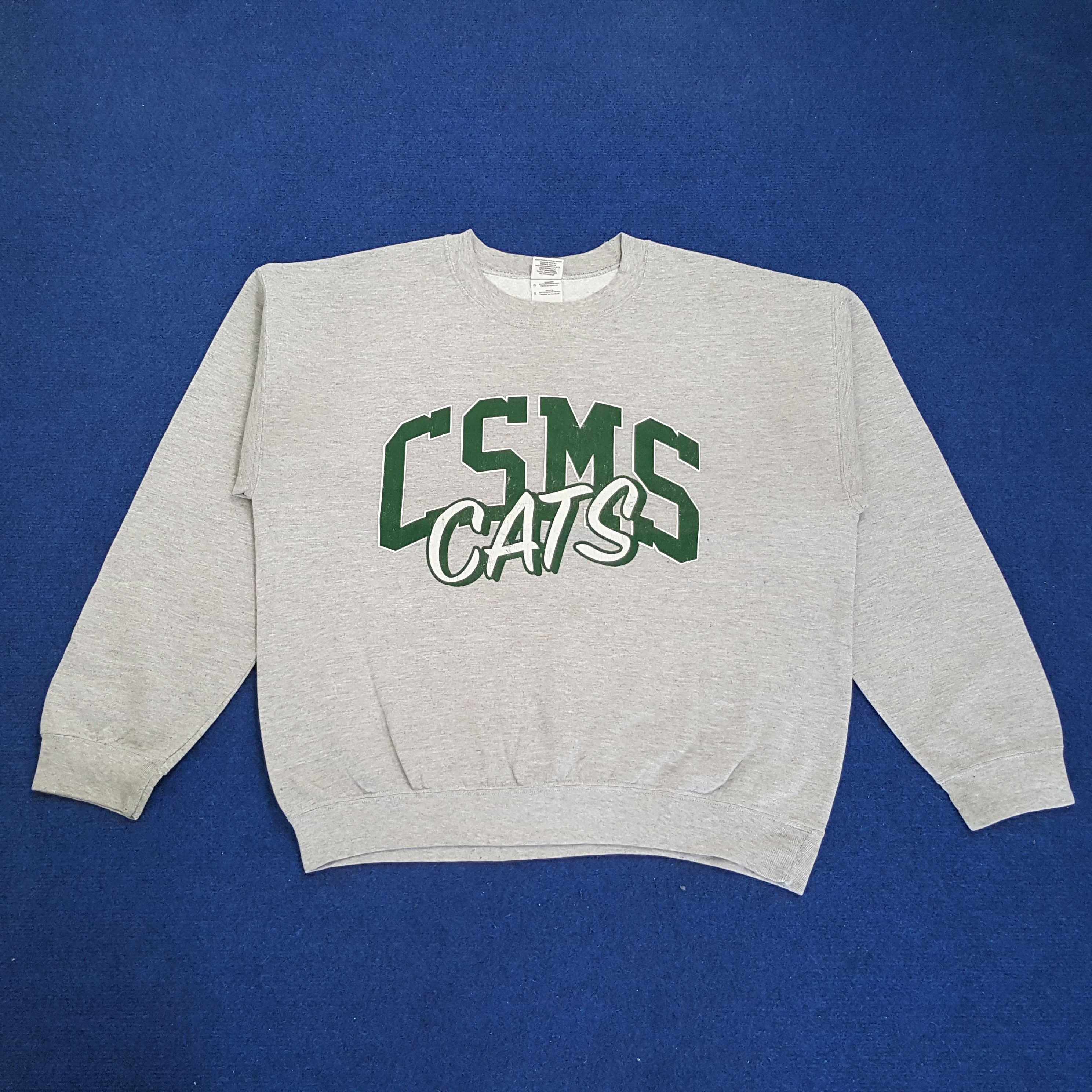 Vintage Vintage CSMS Cats Sweatshirts Size US XL / EU 56 / 4 - 1 Thumbnail