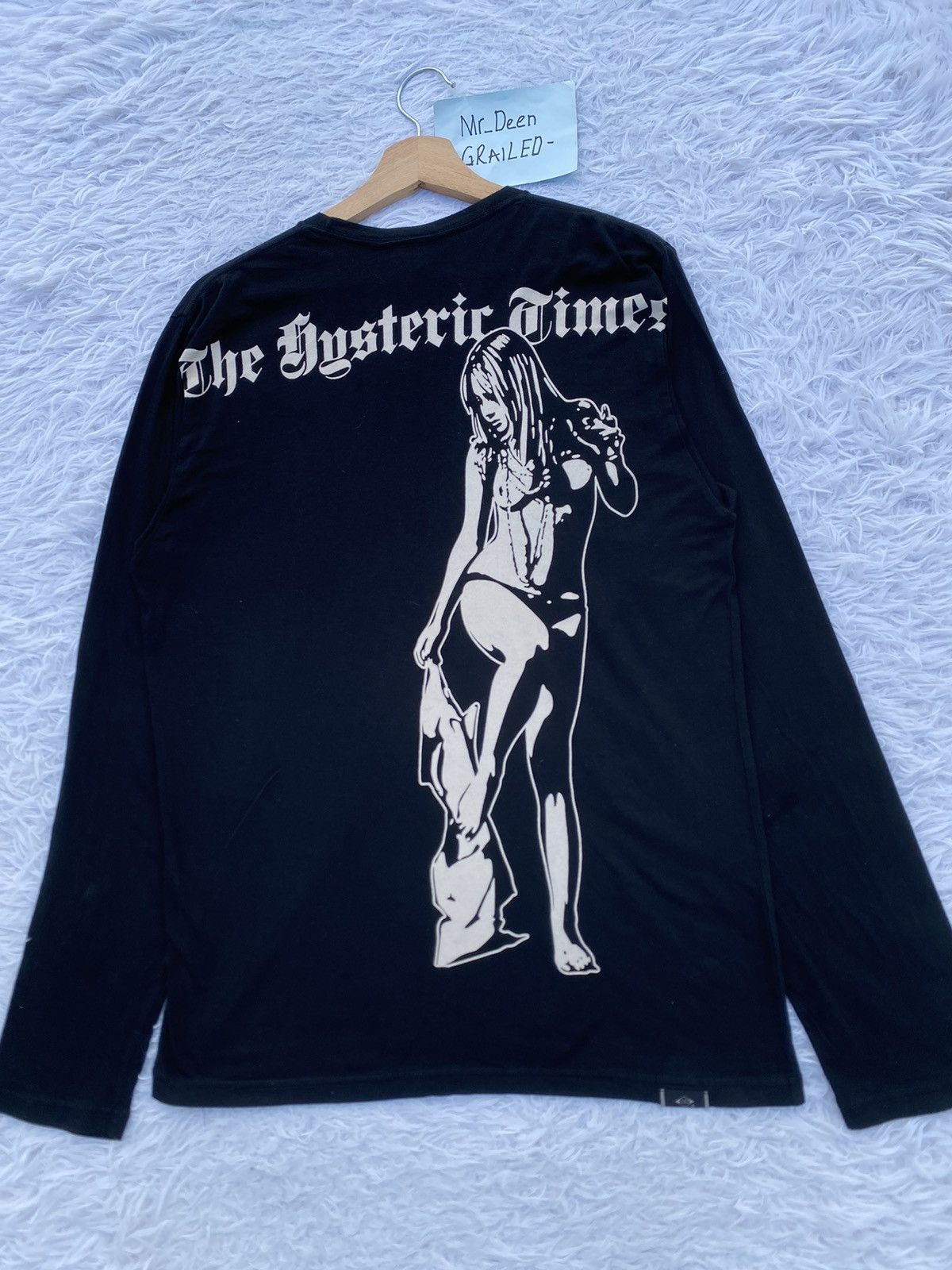 Hysteric Glamour Rare Hysteric Glamour The Hysteric Times Longsleeve Tshirt Size US M / EU 48-50 / 2 - 21 Thumbnail