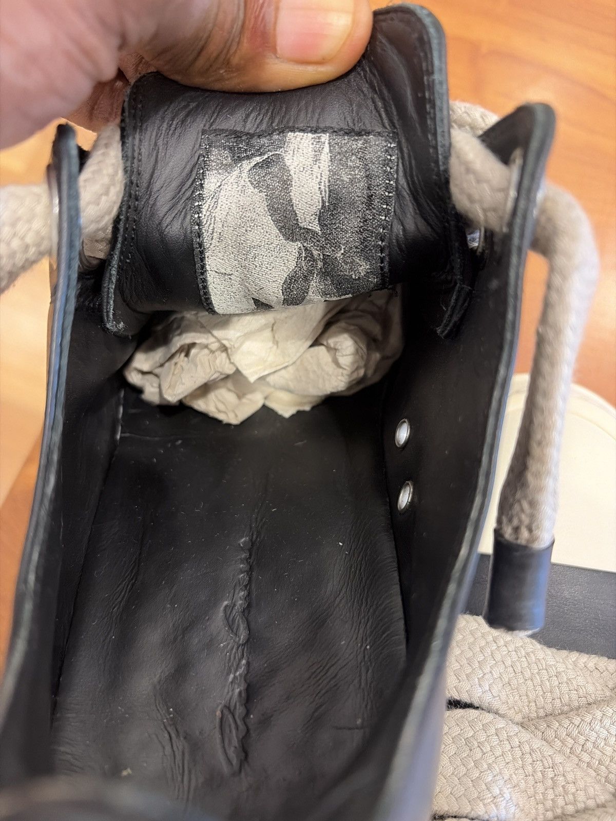 Rick Owens Rick Owens Jumbo Lace Lowtop Sneakers Size US 6 / EU 39 - 6 Thumbnail