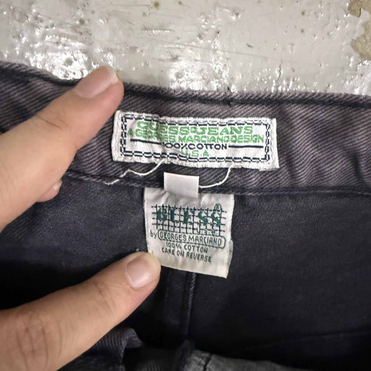 Guess Sunfaded Thrashed Guess Jeans USA Baggy Skater Jeans Size US 30 / EU 46 - 10 Thumbnail