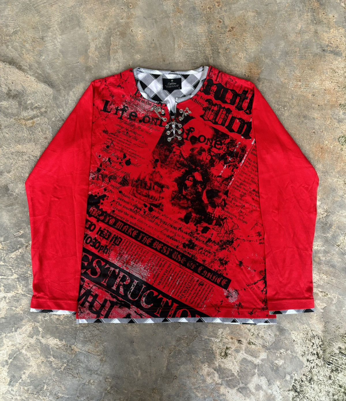 Hysteric Glamour Y2k Poem Collins Ifwixwasnine Lgb Punk Style Size US L / EU 52-54 / 3 - 1 Thumbnail