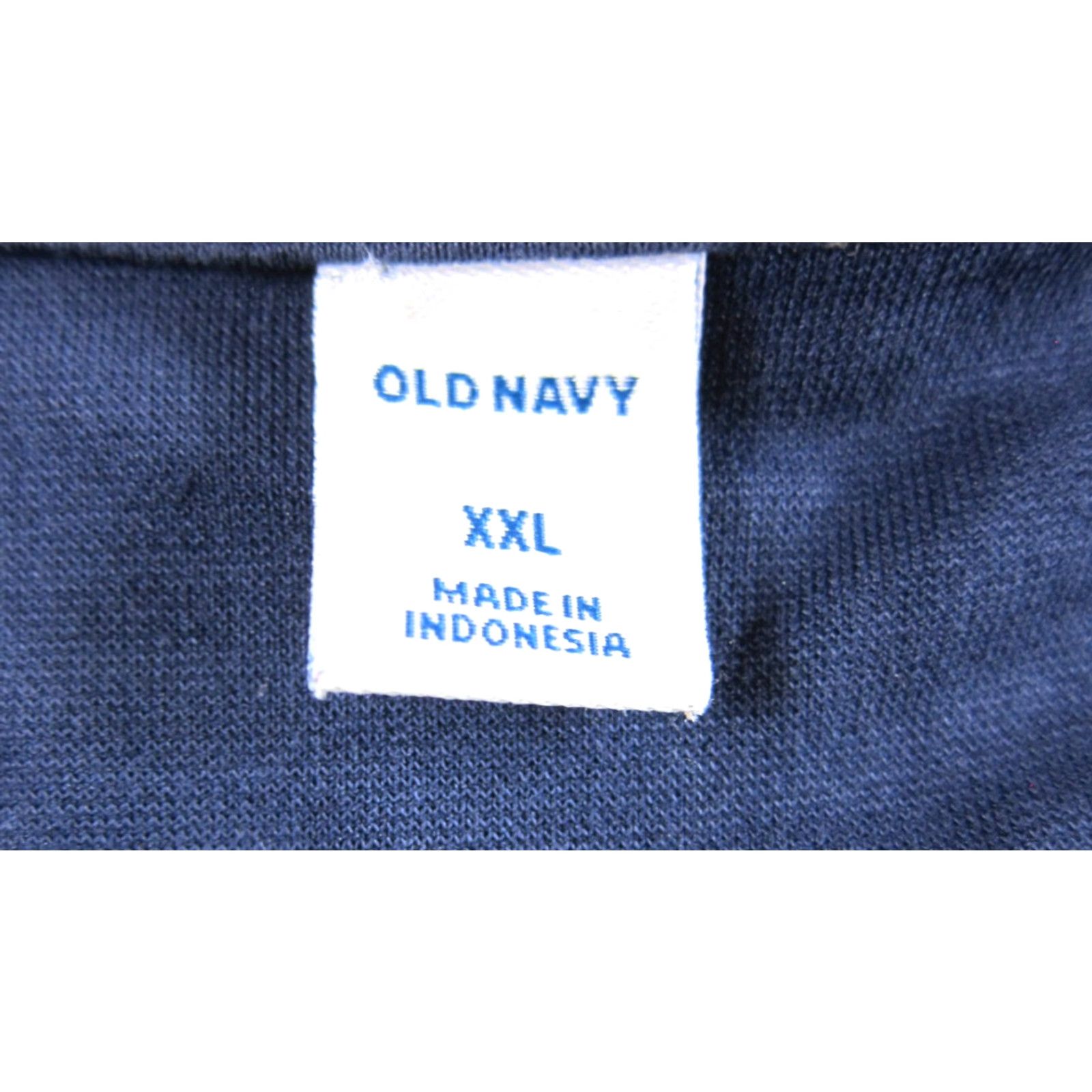 Old Navy Old Navy Navy Blue White Polka Dot Short Sleeve Sheath Dress XXL Size 40" / US 18 - 3 Thumbnail