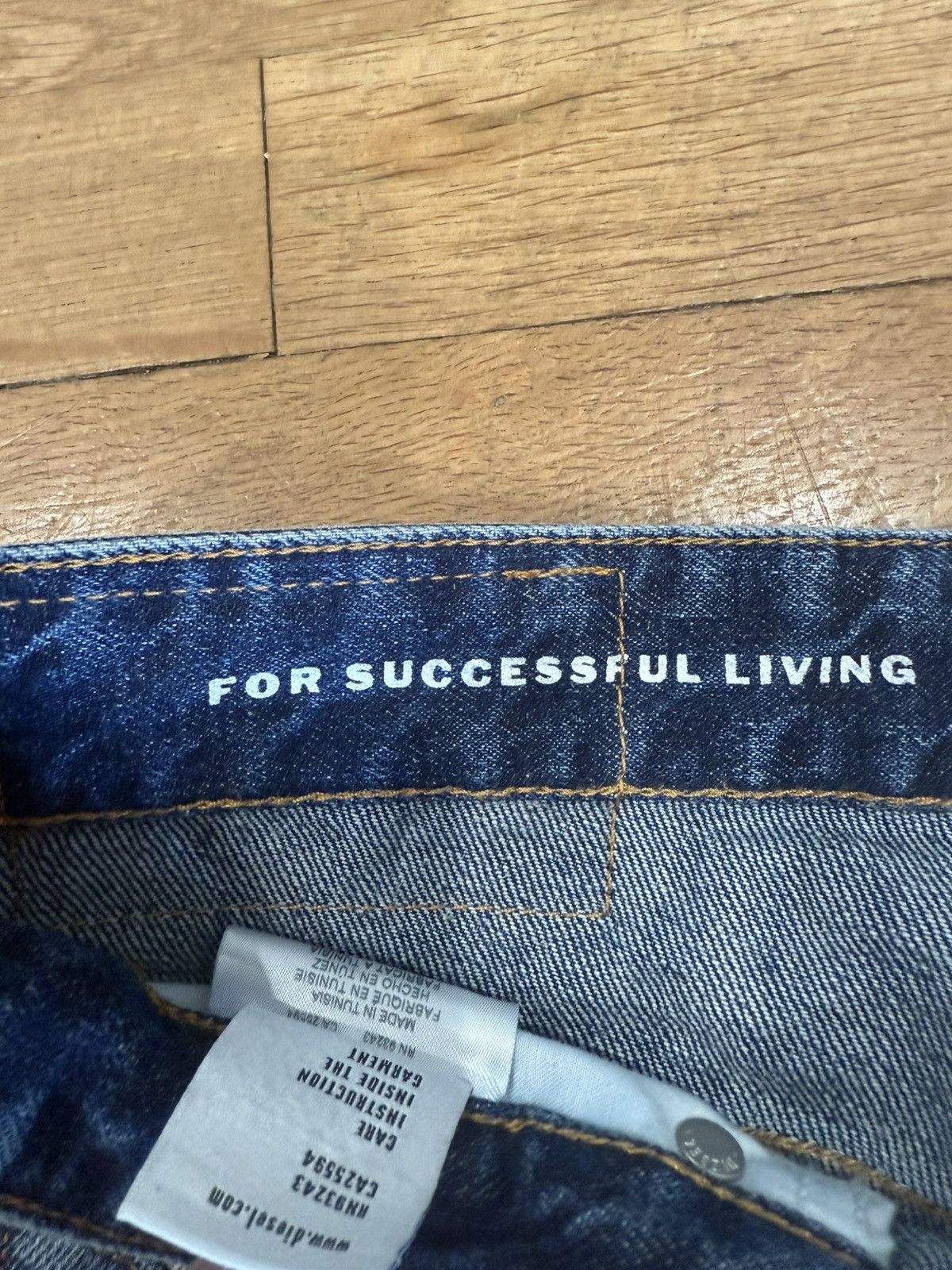 Diesel Diesel D rise Straight zipper jeans Size US 32 / EU 48 - 3 Thumbnail
