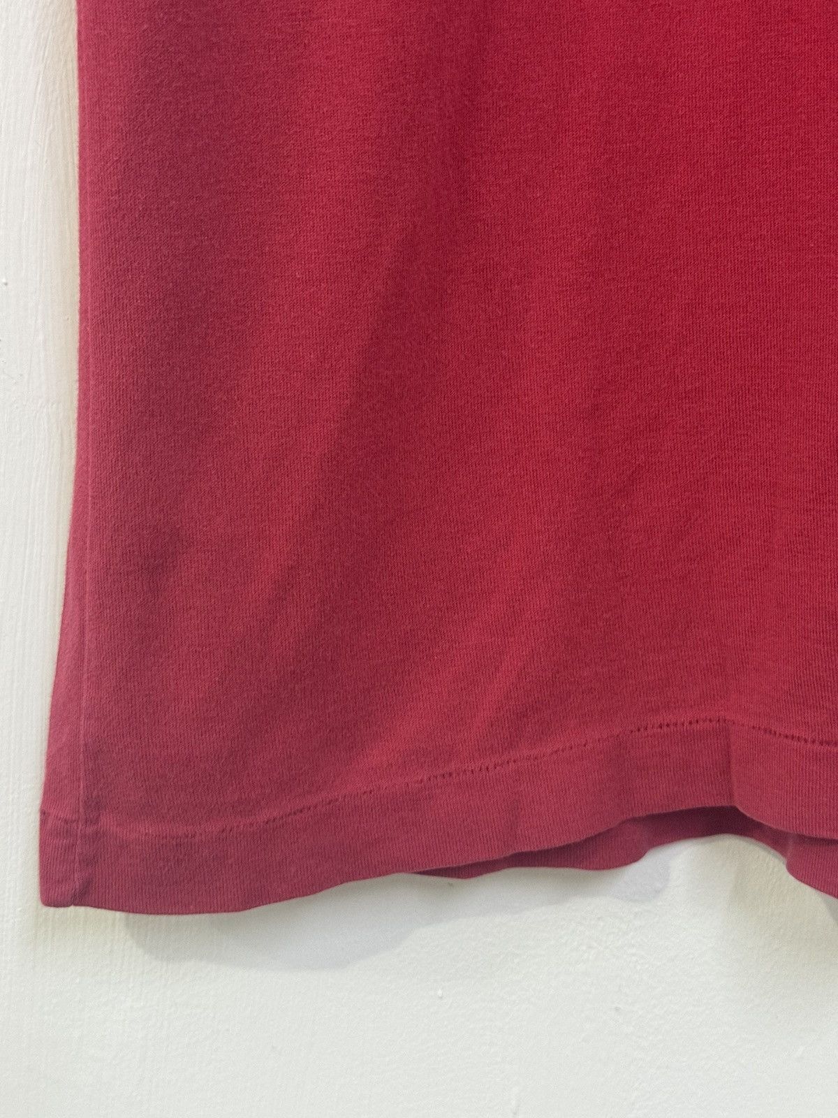 NHL × Vintage VINTAGE 90s HARVARD UNIVERSITY RINGER SINGLE STICH SHIRT Size US L / EU 52-54 / 3 - 6 Thumbnail
