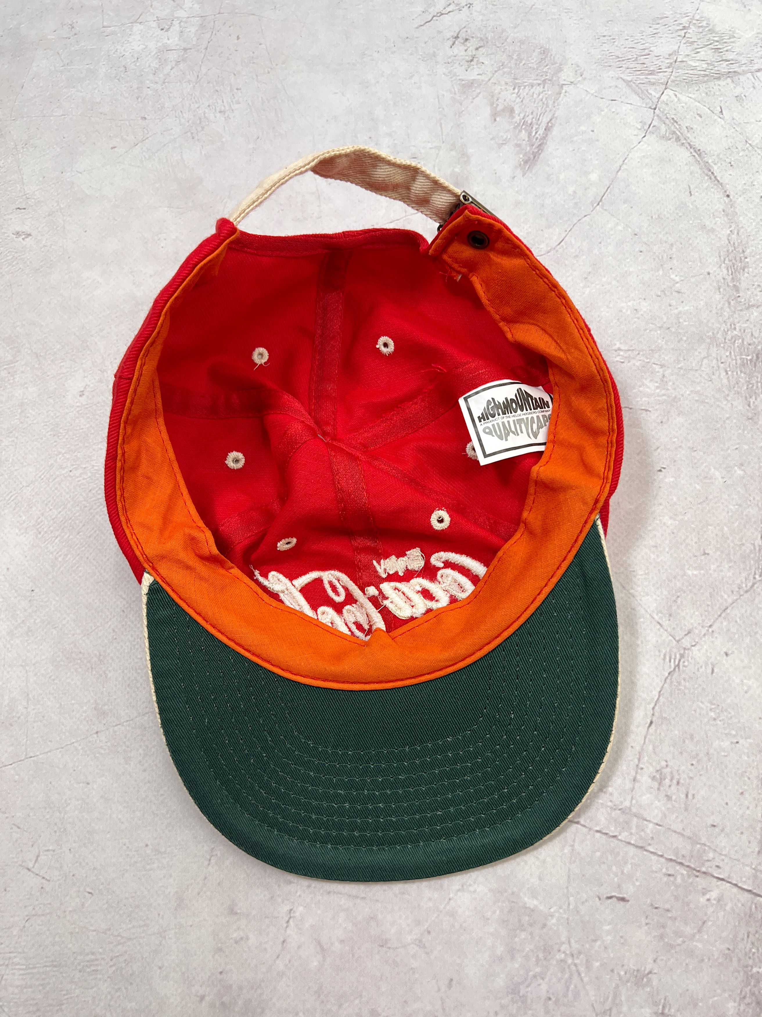 Coca Cola × Vintage Vintage Coca Cola Cap Hat Embroidered Logo Size ONE SIZE - 7 Thumbnail