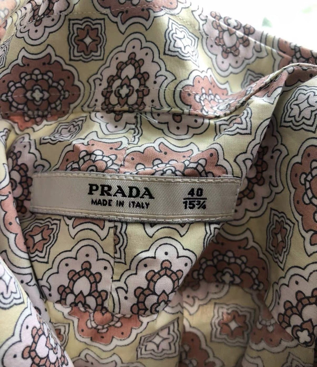 Prada Prada Short Sleeve Shirt J2 Size US M / EU 48-50 / 2 - 3 Thumbnail