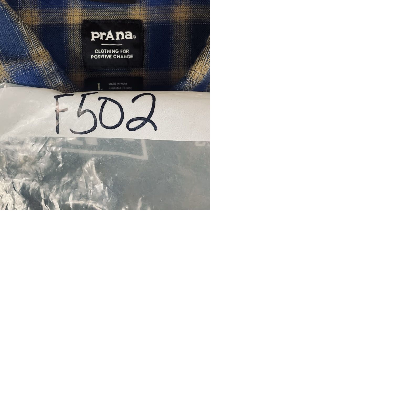 Prana Prana Lybeck Flannel Shirt Mens L Organic Cotton Multicolor Plaid Gore- outdoor Workwear Grunge 90s Hip Hop Skater Dad retro User Size US L / EU 52-54 / 3 - 9 Thumbnail